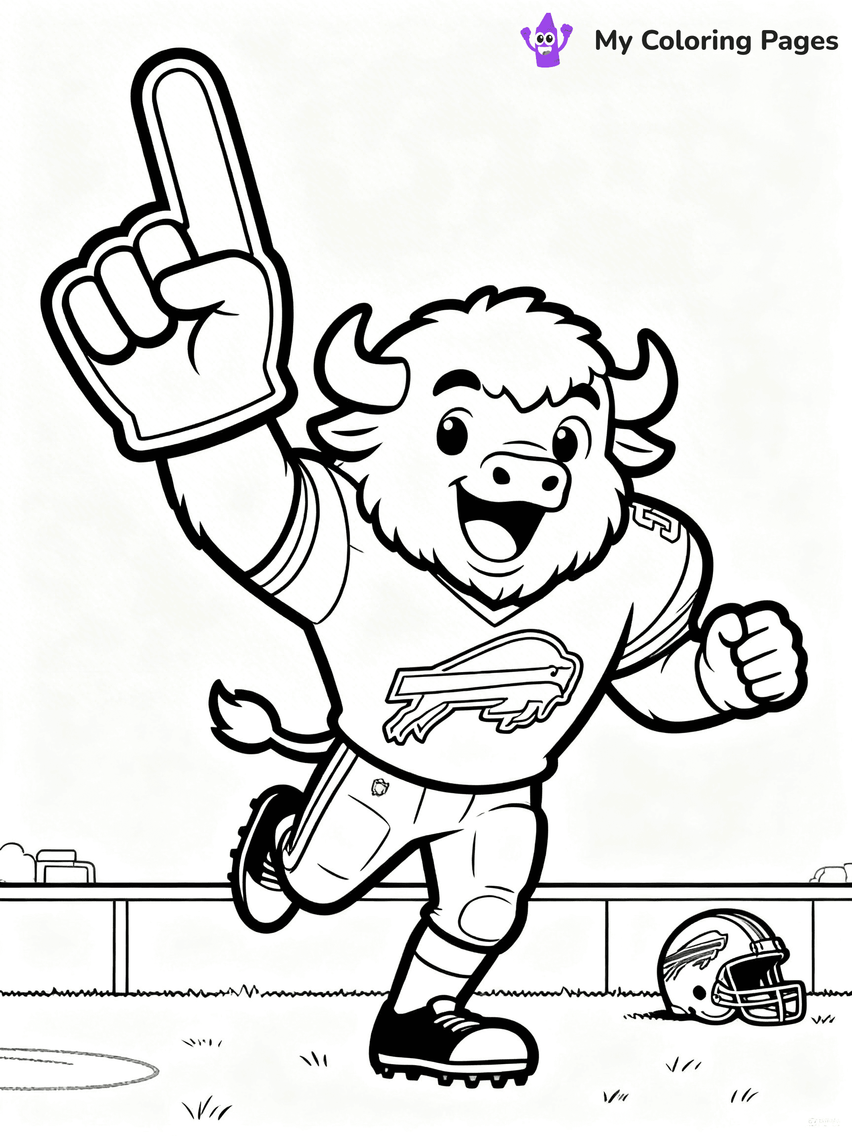 Buffalo Bills Coloring Pages - 23