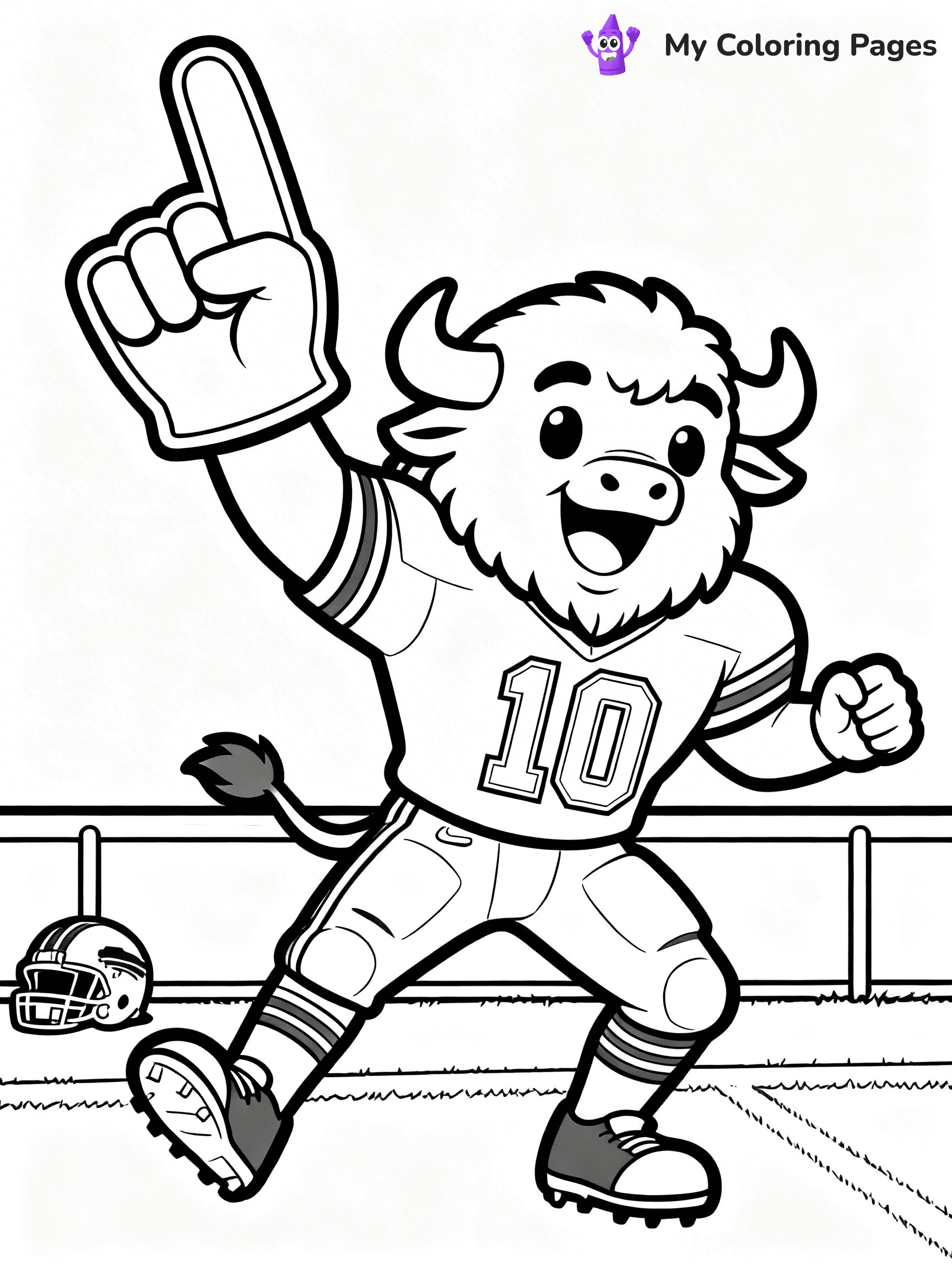 Buffalo Bills Coloring Pages - 20
