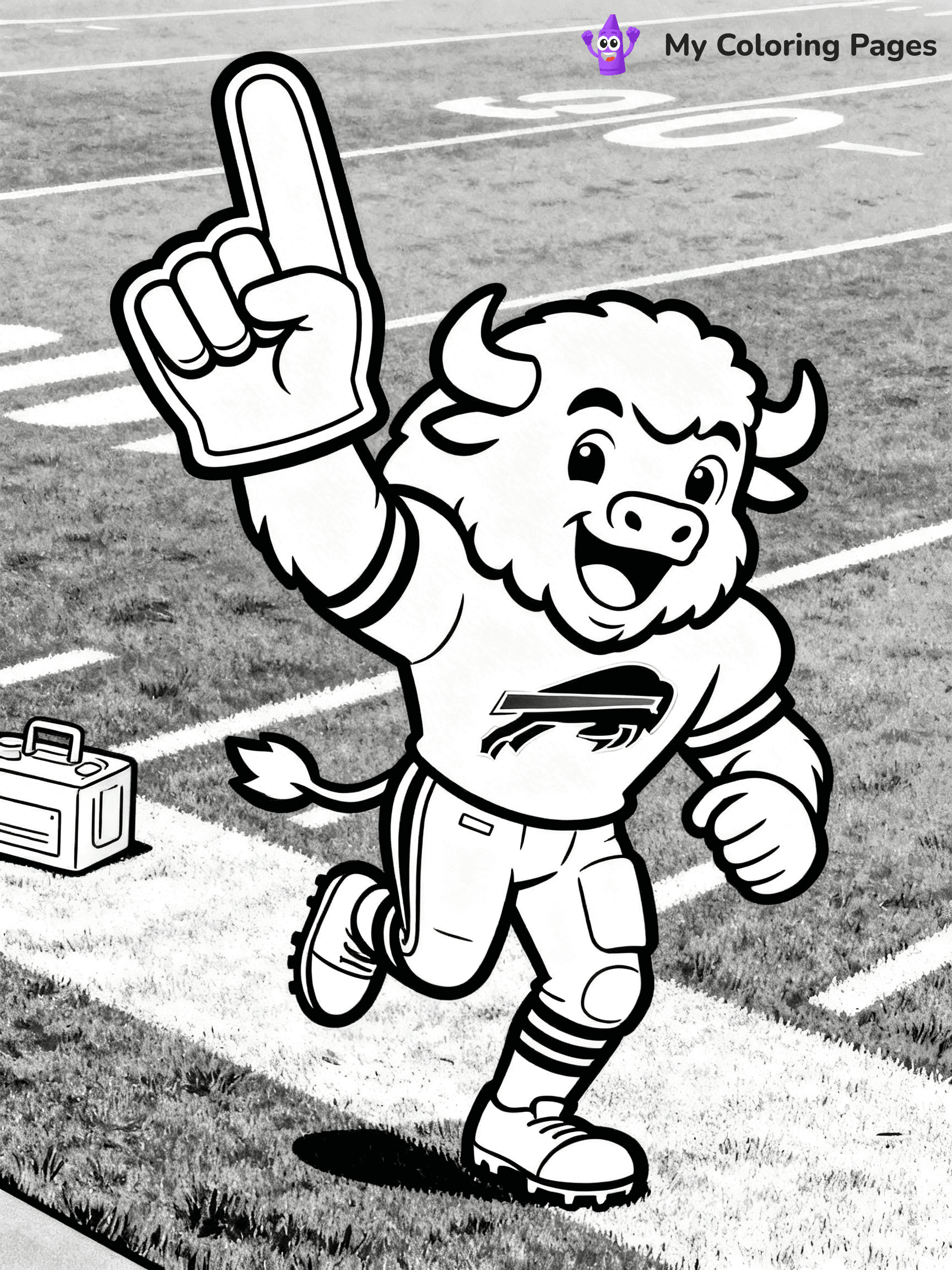 Buffalo Bills Coloring Pages - 19