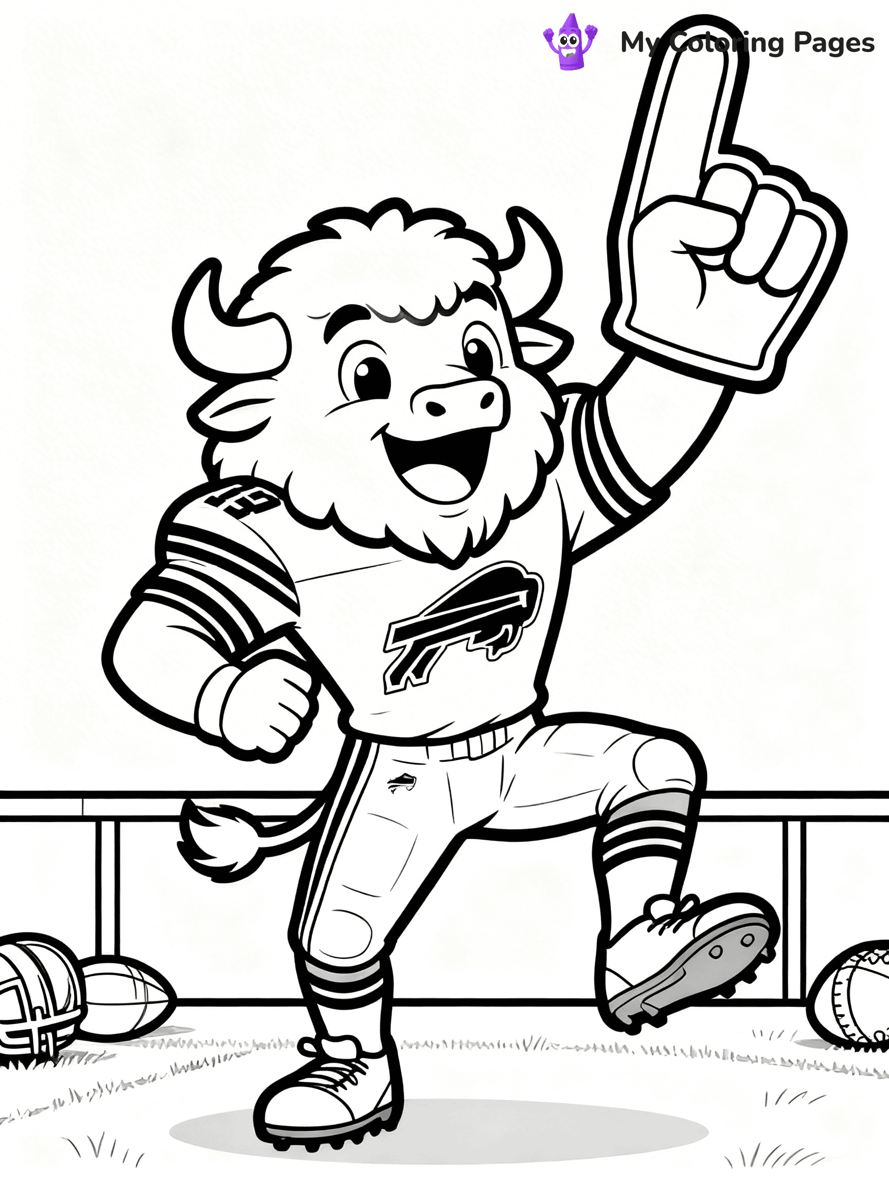 Buffalo Bills Coloring Pages - 18
