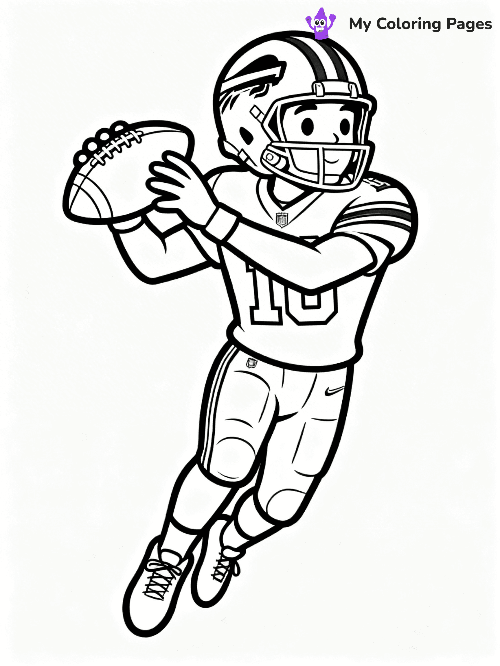 Buffalo Bills Coloring Pages - 15