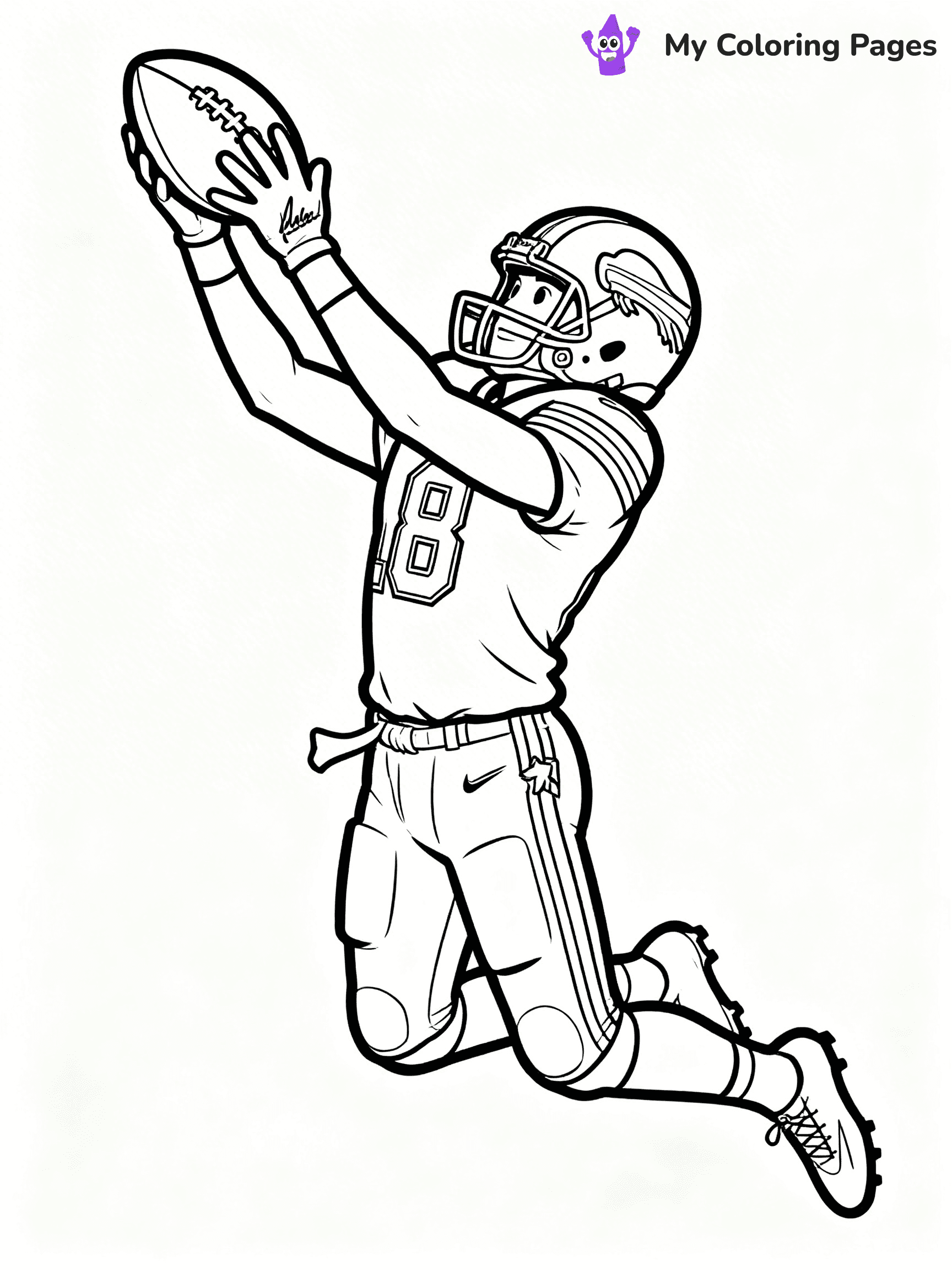 Buffalo Bills Coloring Pages - 14