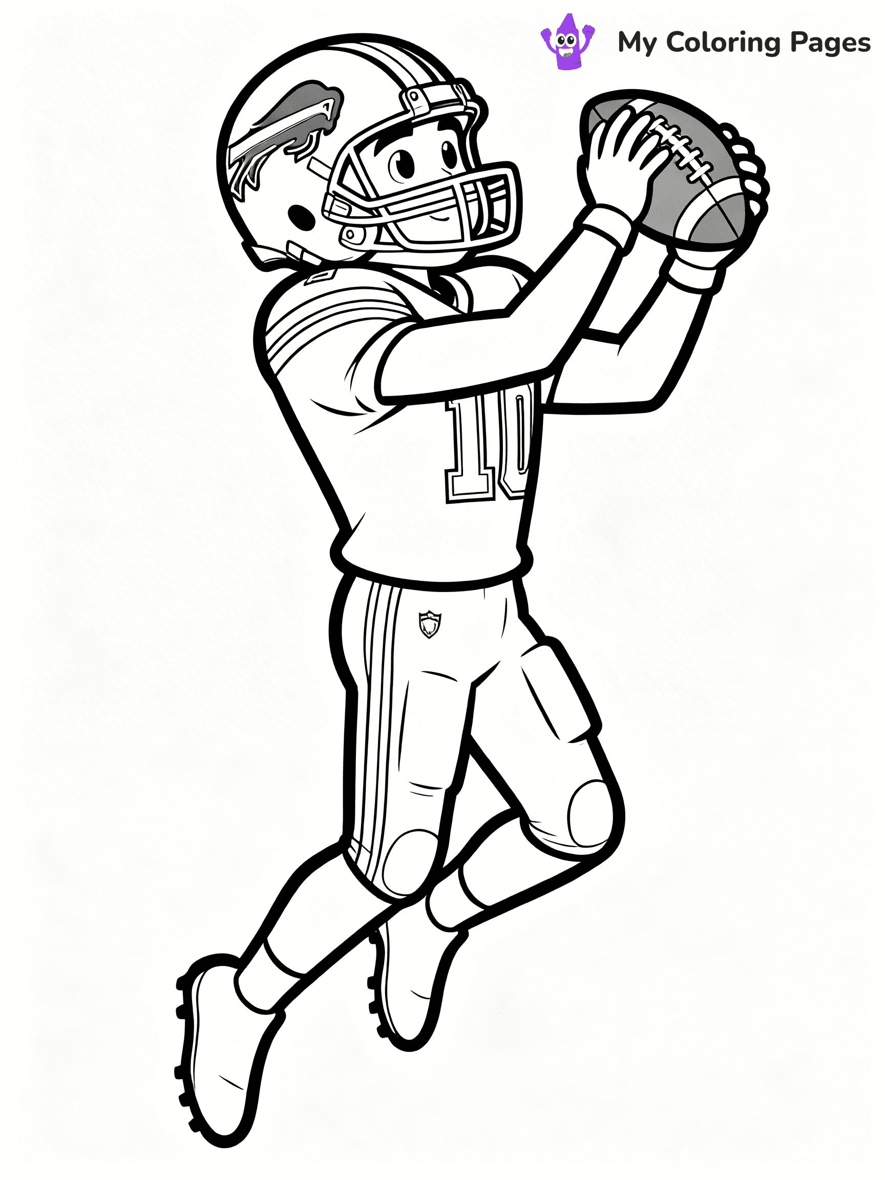Buffalo Bills Coloring Pages - 13