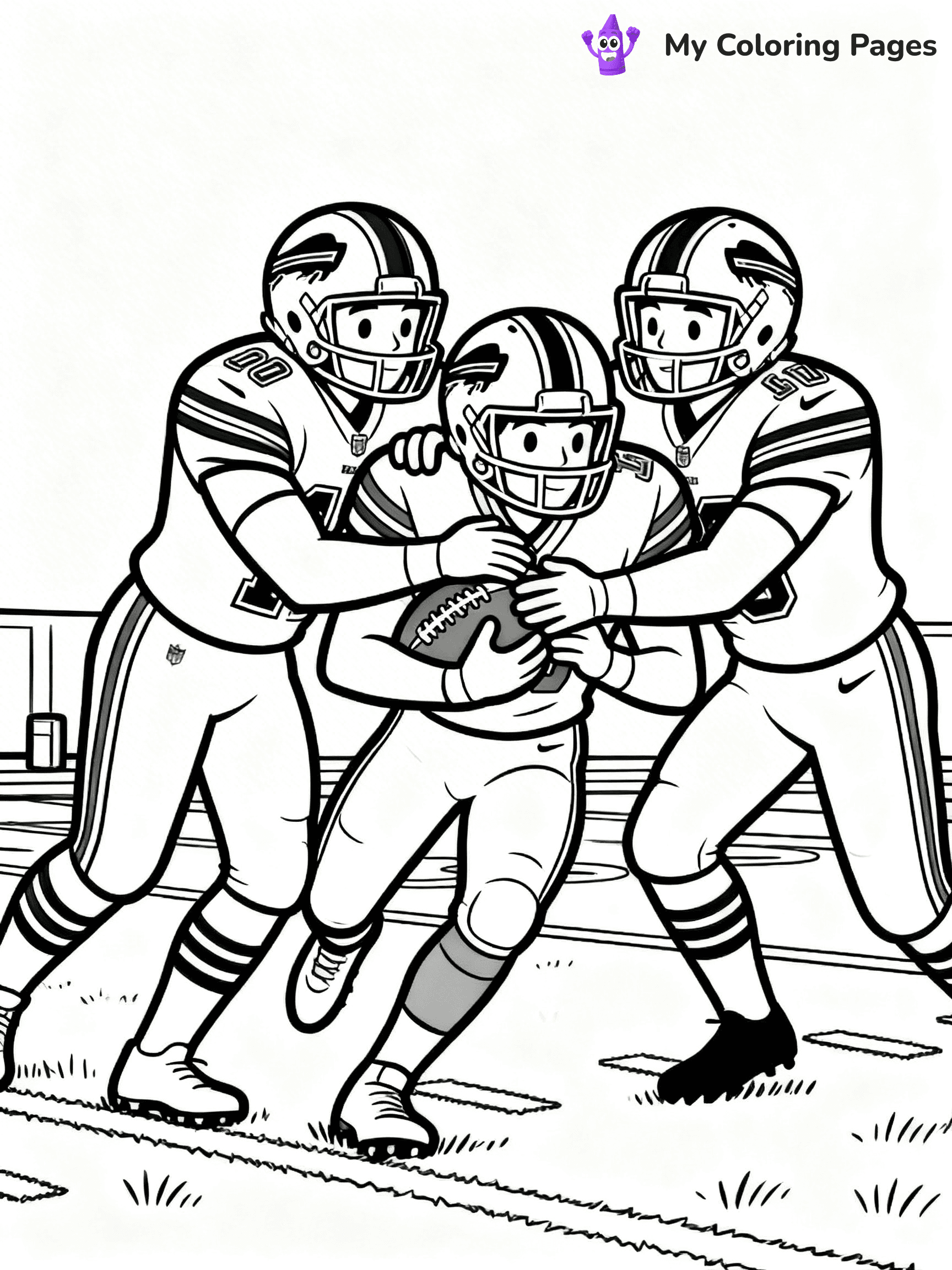 Buffalo Bills Coloring Pages - 10