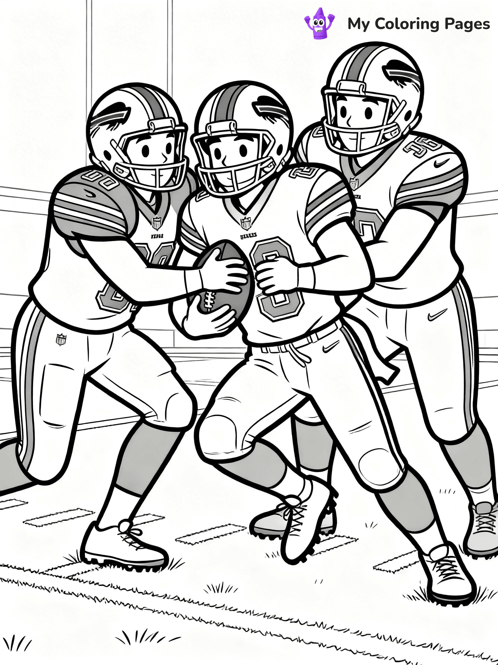 Buffalo Bills Coloring Pages - 9