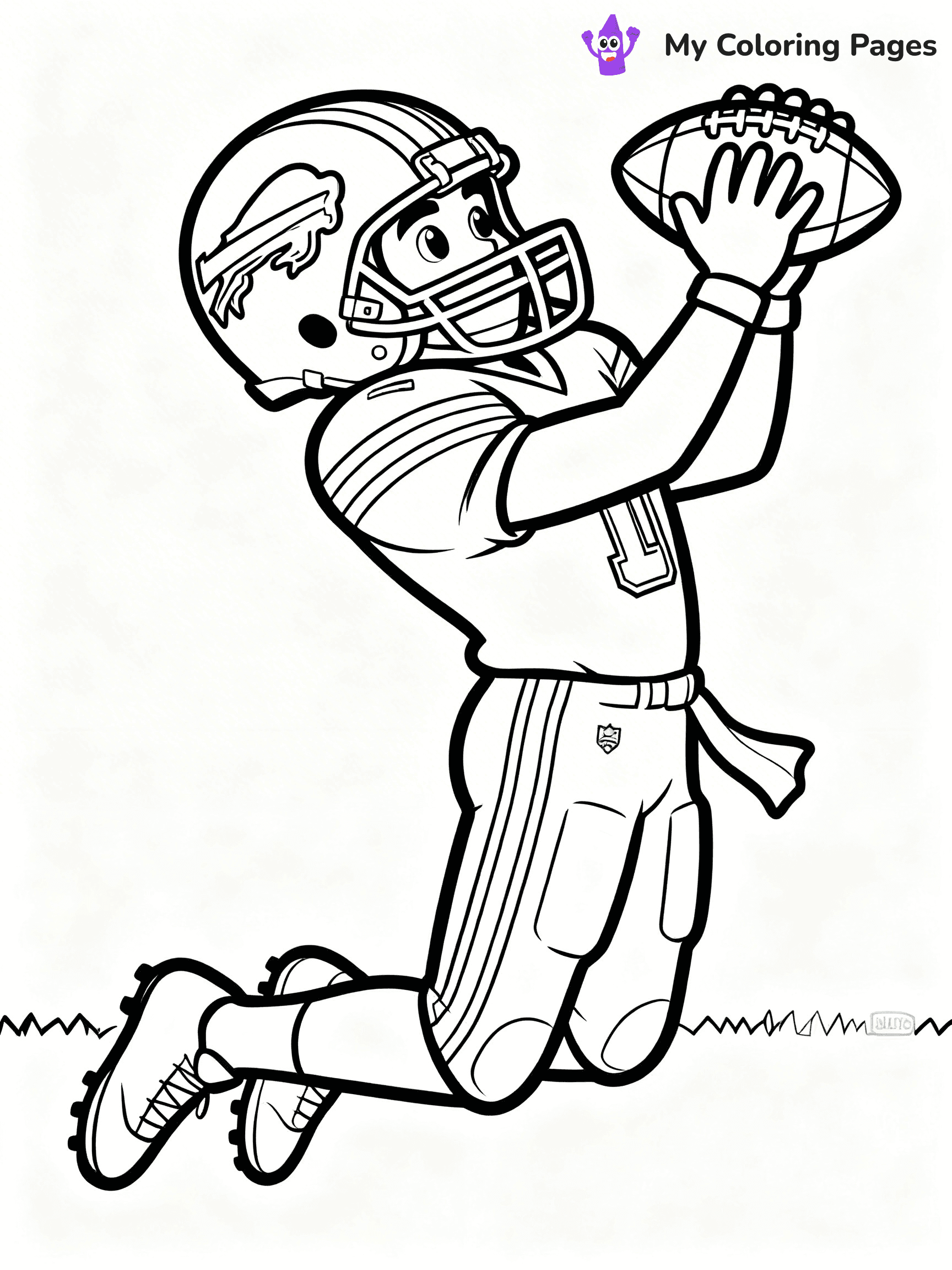 Buffalo Bills Coloring Pages - 1