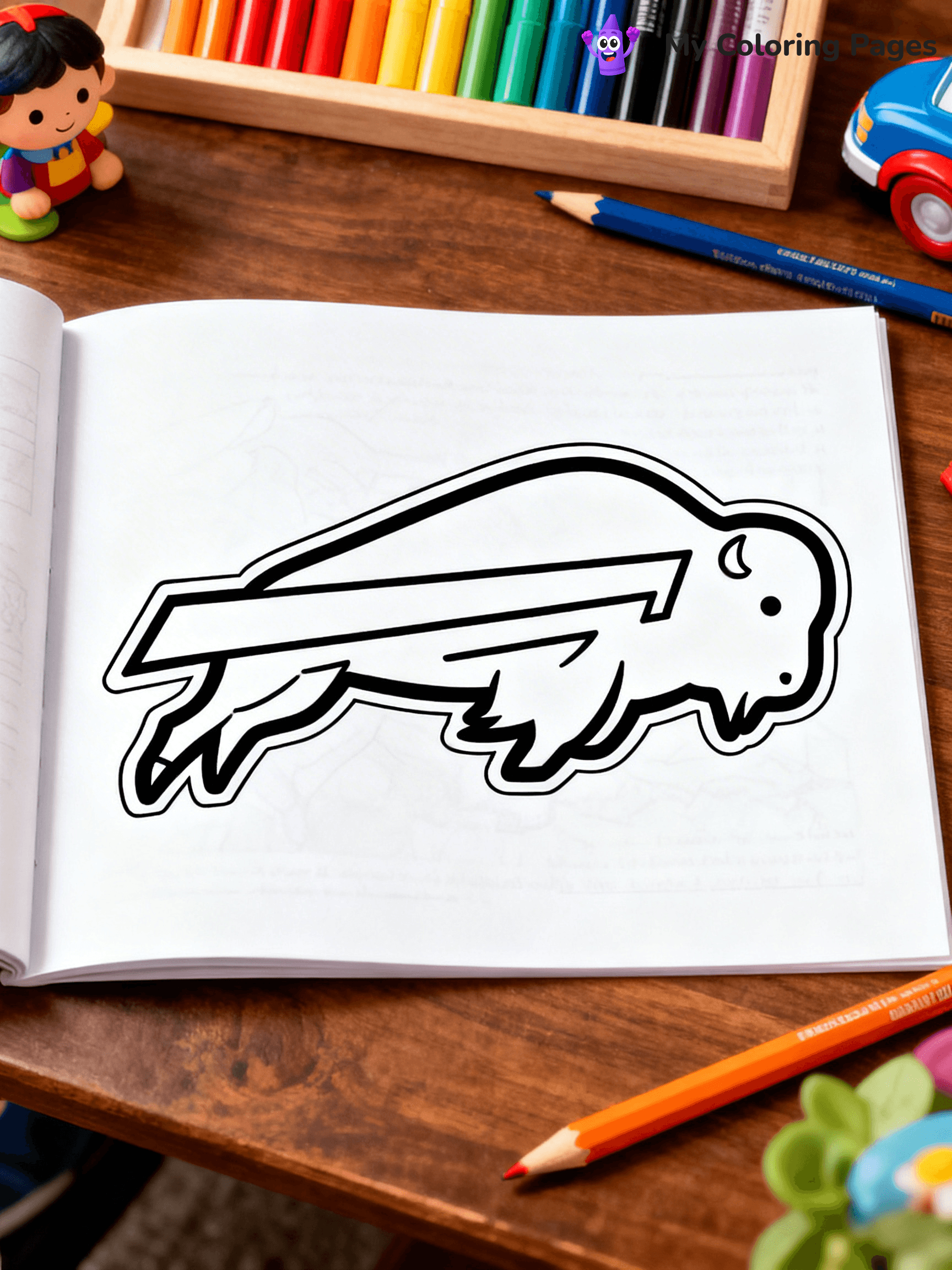 Buffalo Bills Coloring Pages - 3