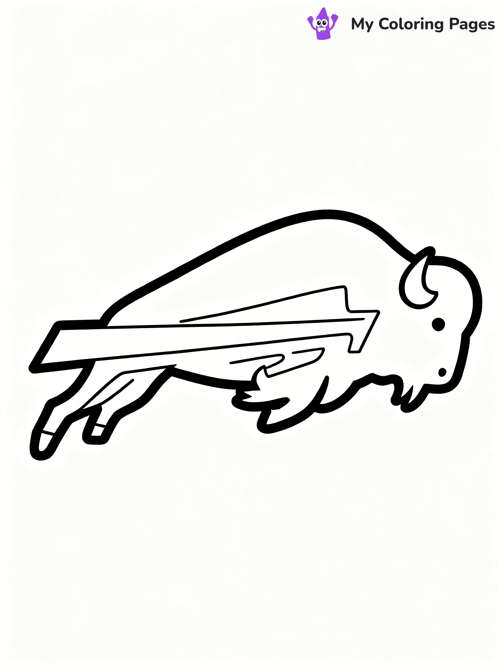 Buffalo Bills Coloring Pages - 1