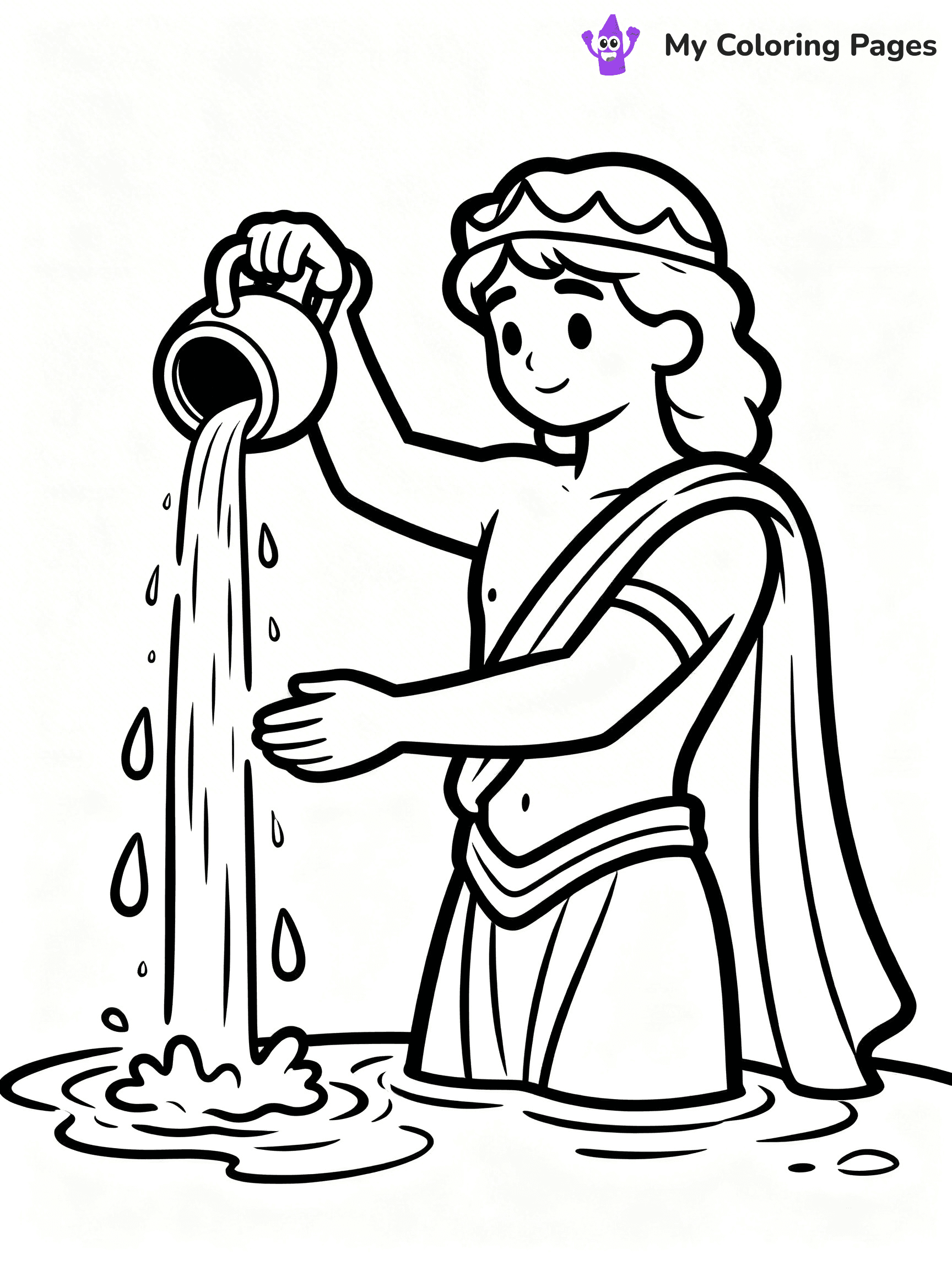 Zodiac Signs Coloring Pages - 16