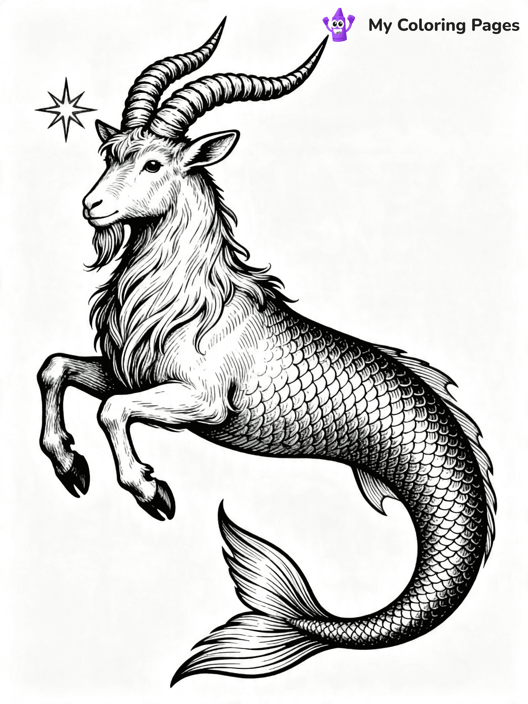 Zodiac Signs Coloring Pages - 5