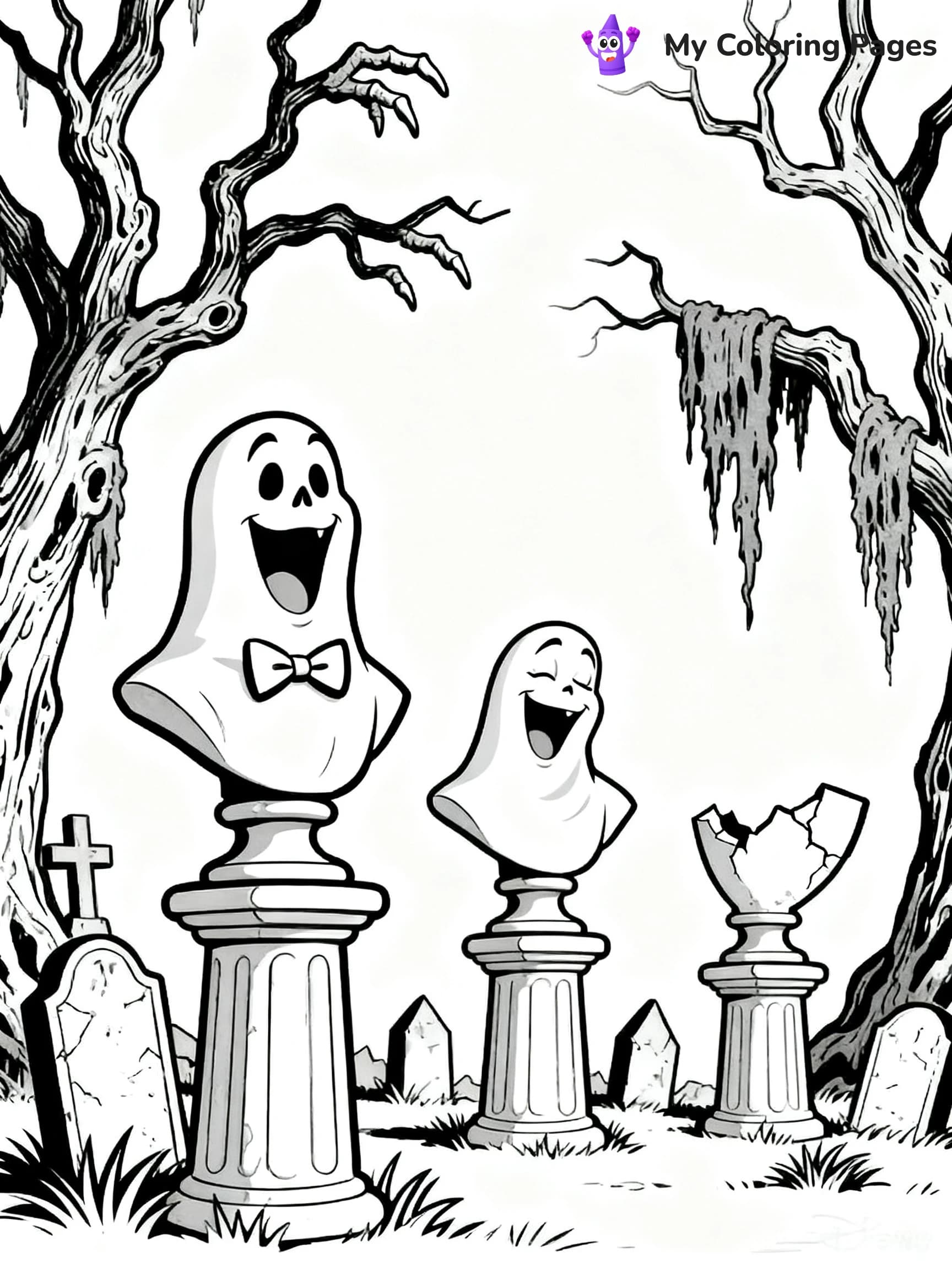Disney Haunted Mansion Coloring Pages - 12