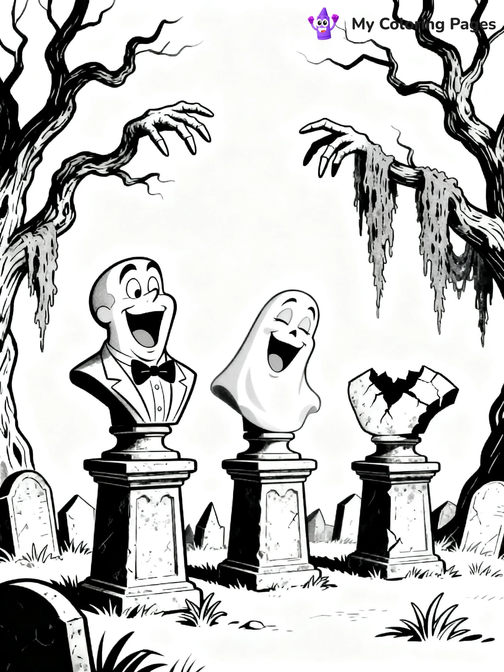 Disney Haunted Mansion Coloring Pages - 8