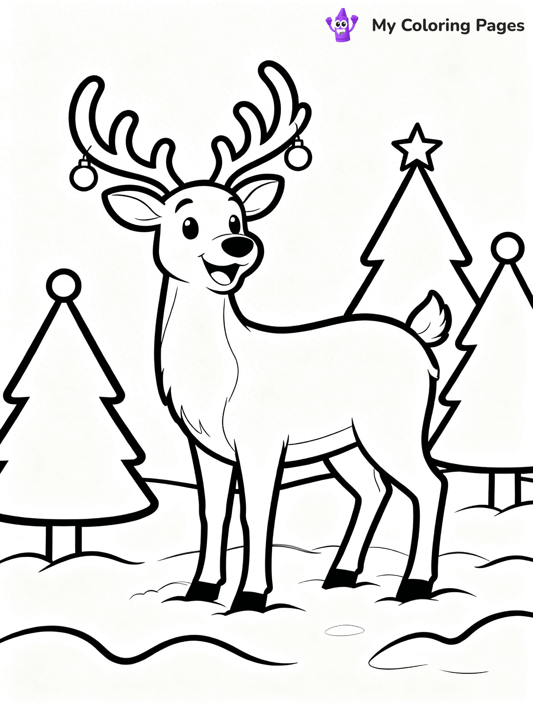 Christmas Countdown Coloring Pages - 24