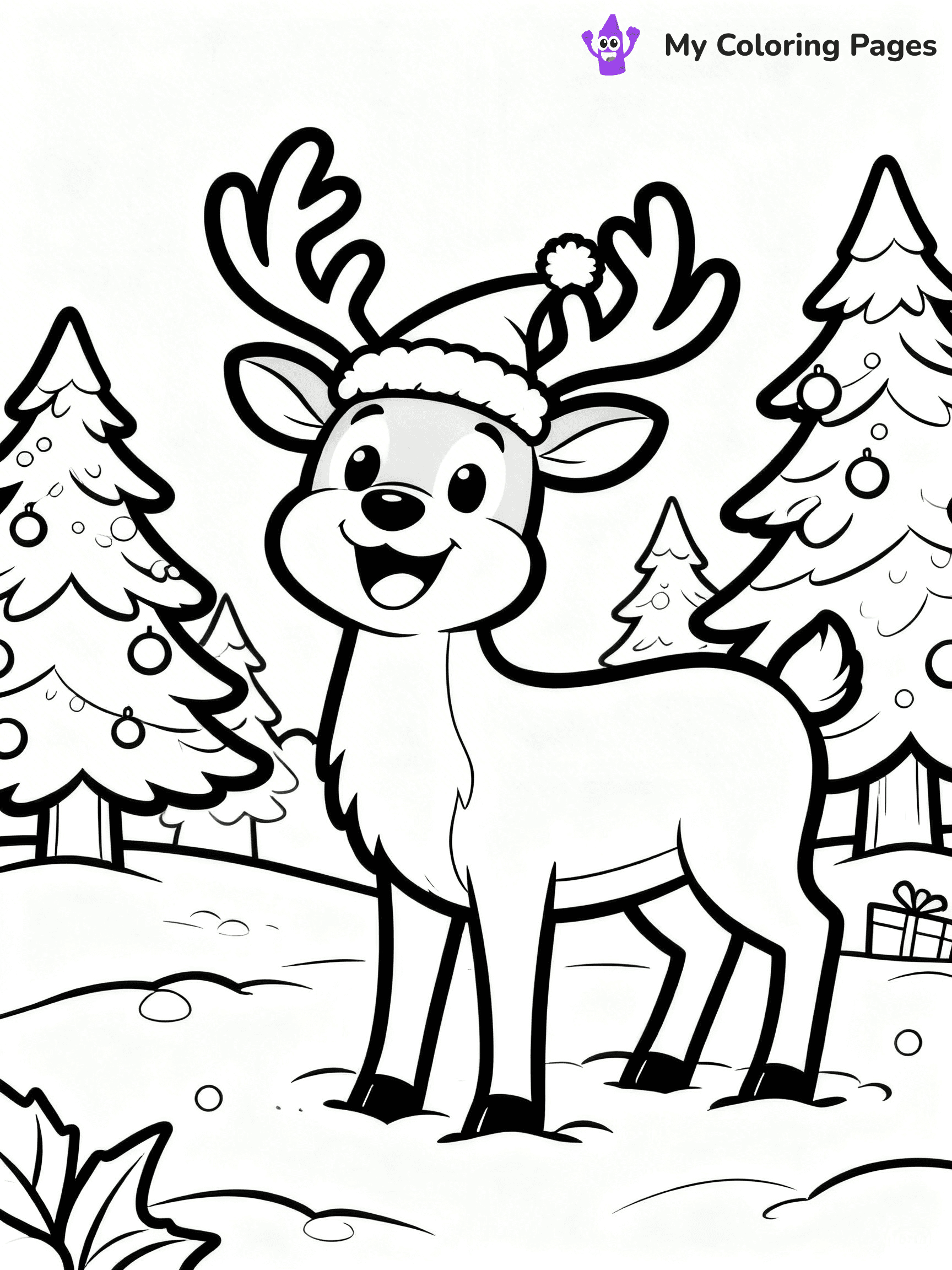 Christmas Countdown Coloring Pages - 22