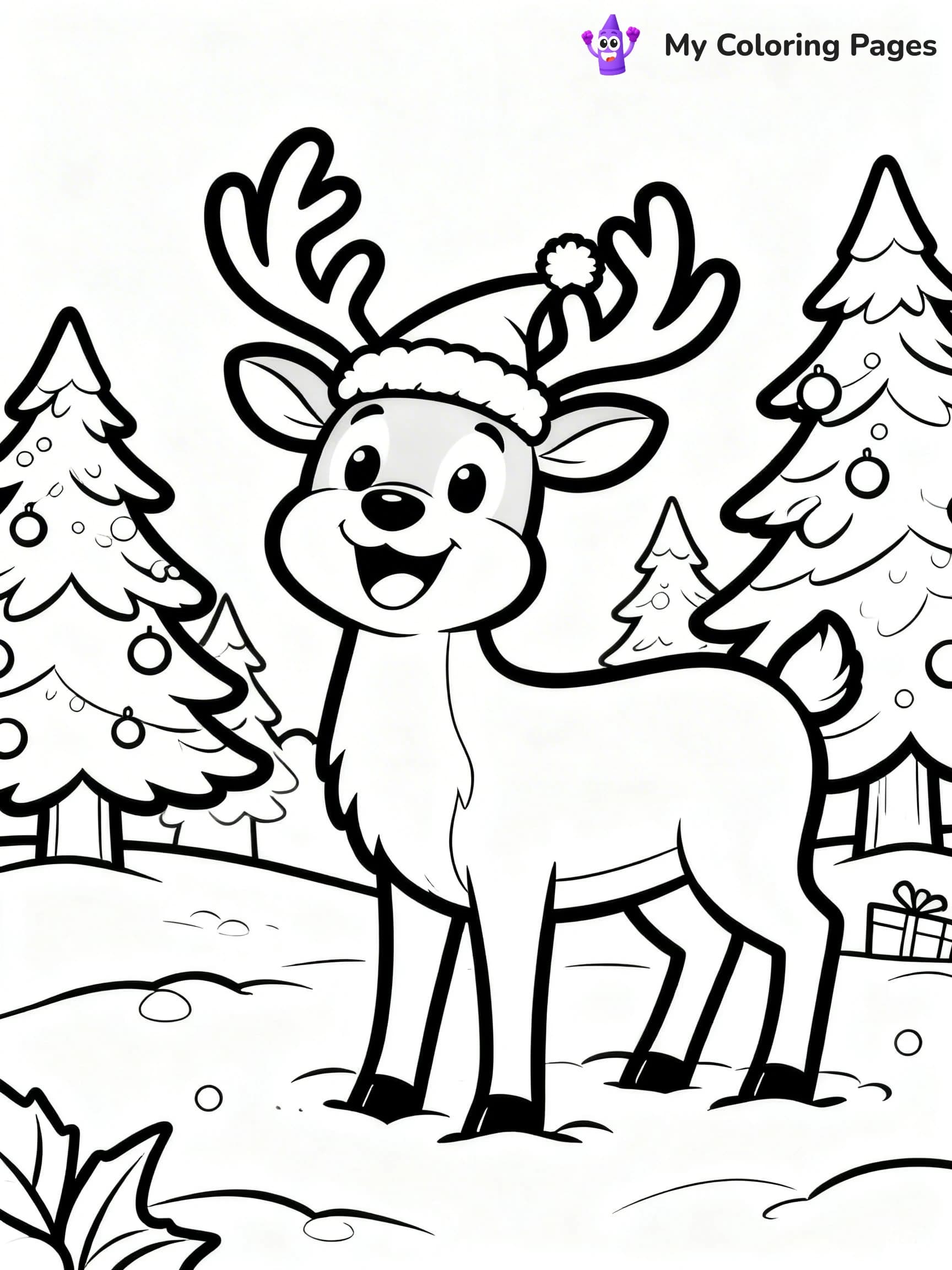 Christmas Countdown Coloring Pages - 20