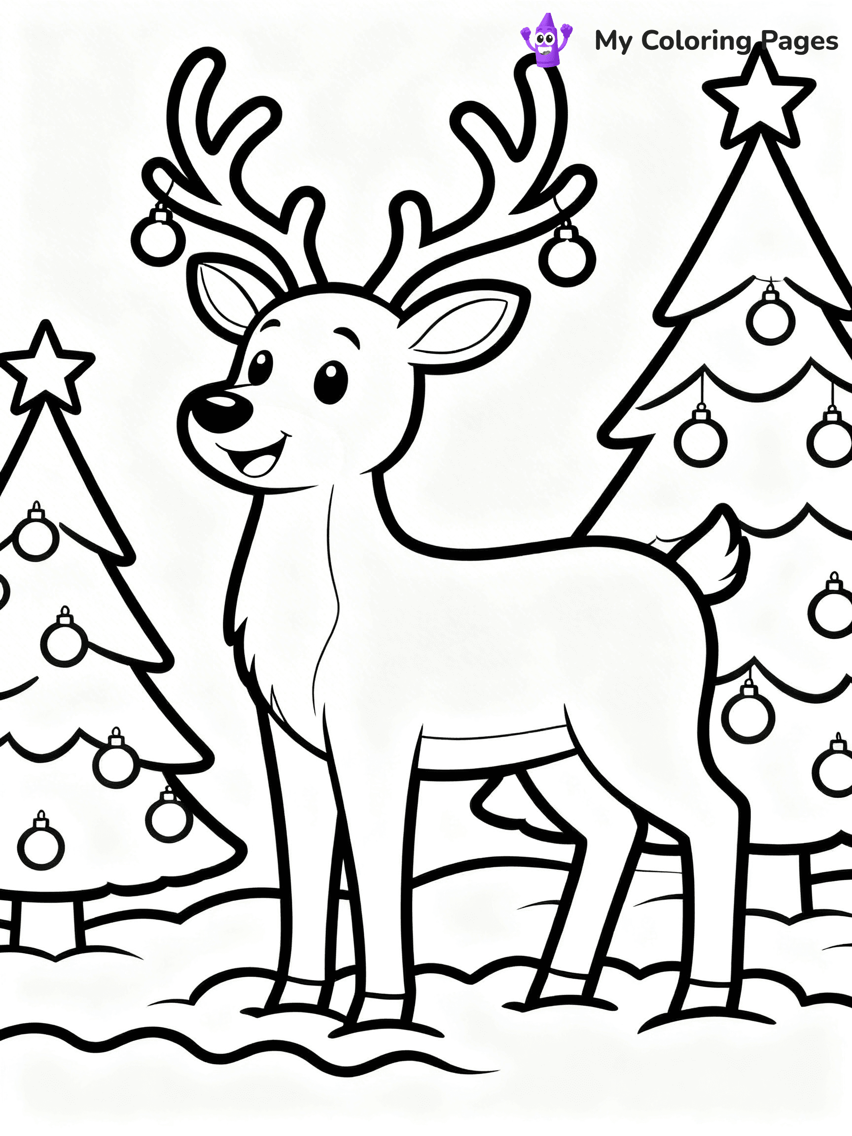 Christmas Countdown Coloring Pages - 21