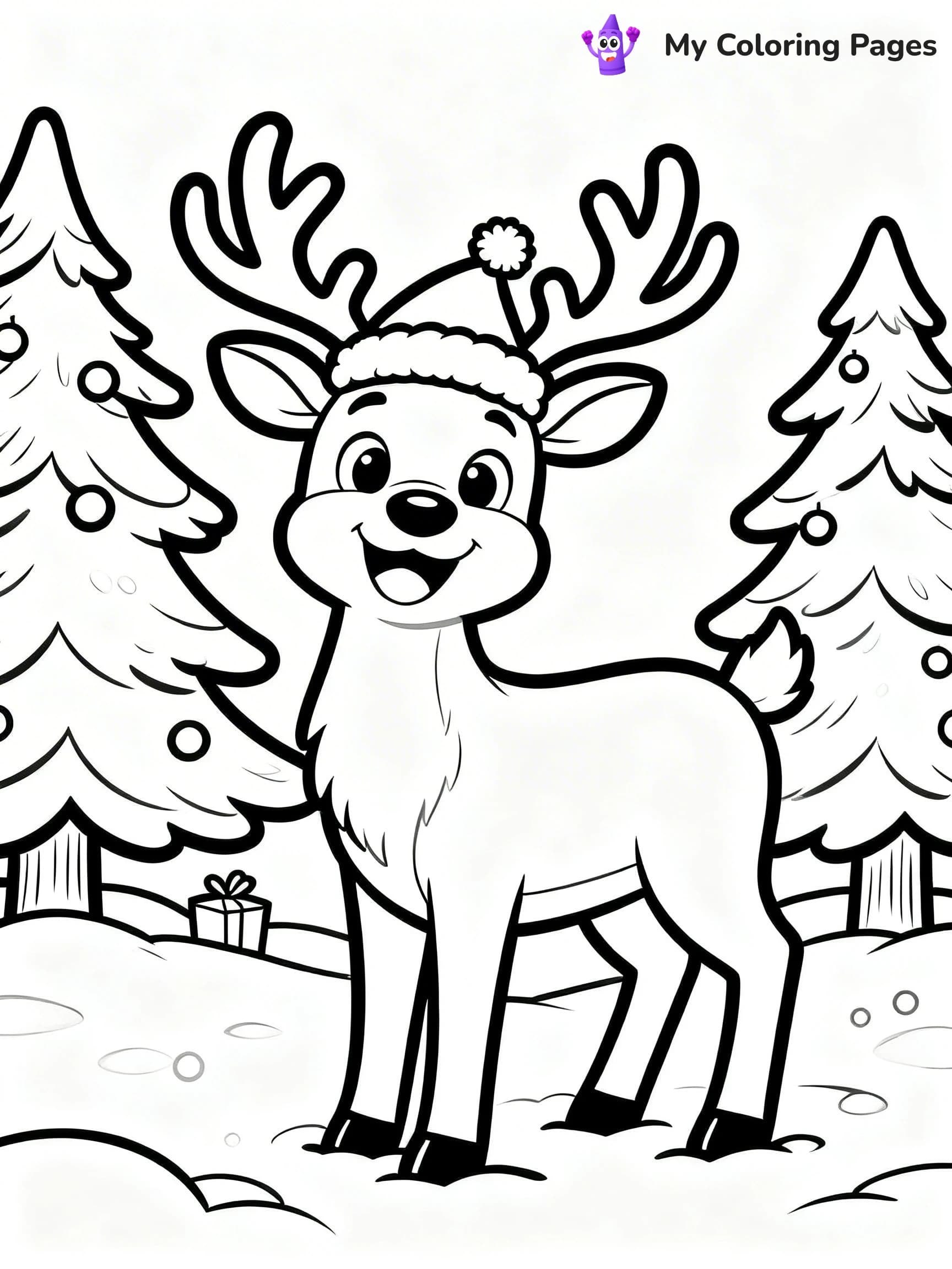 Christmas Countdown Coloring Pages - 17