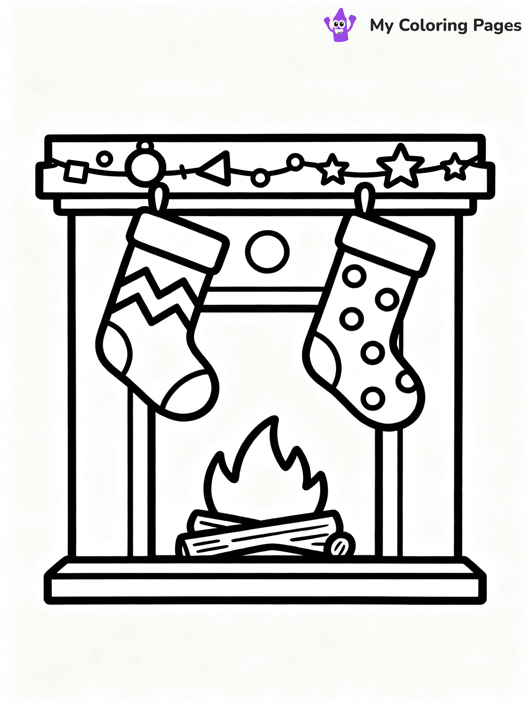 Christmas Countdown Coloring Pages - 16