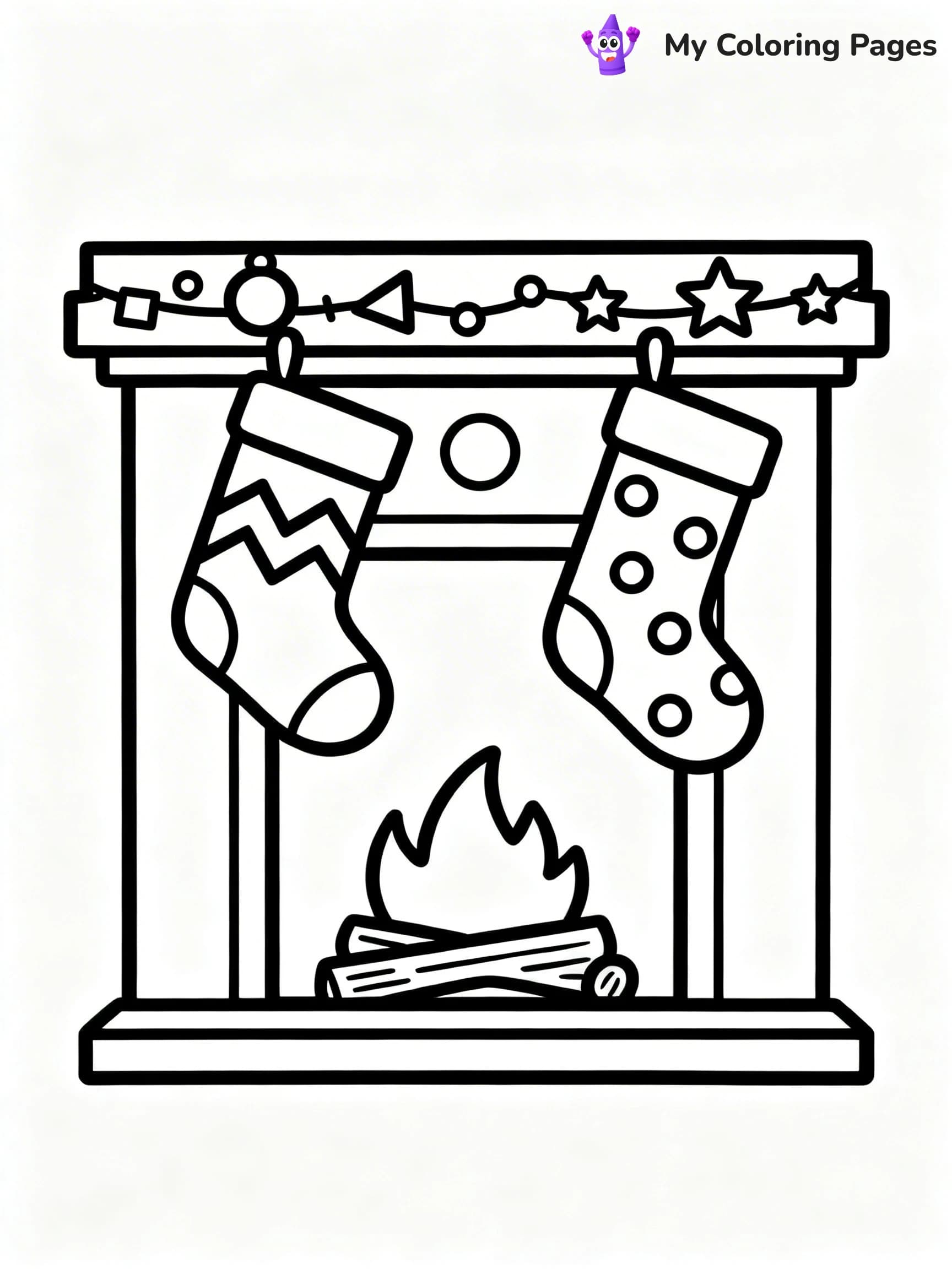 Christmas Countdown Coloring Pages - 14