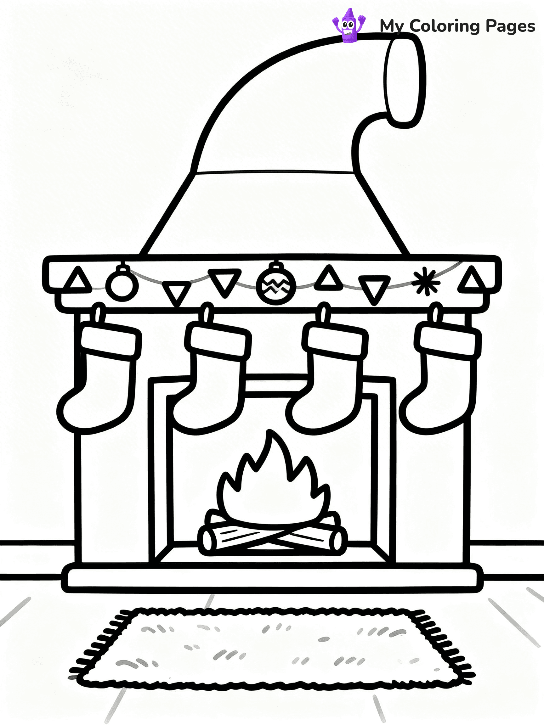 Christmas Countdown Coloring Pages - 14