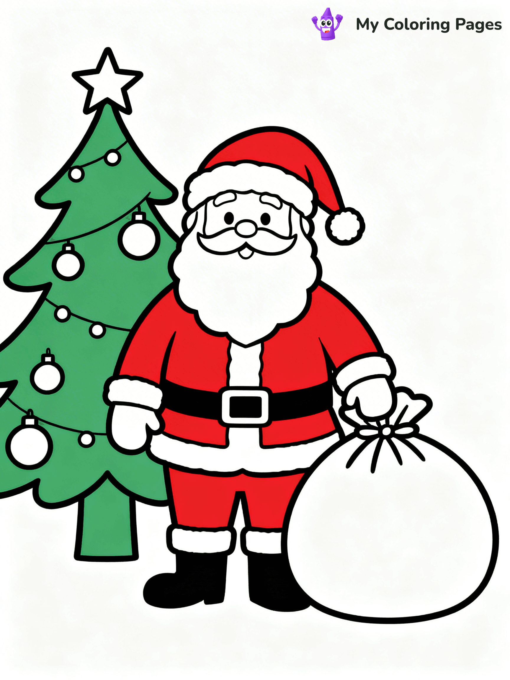 Christmas Countdown Coloring Pages - 11