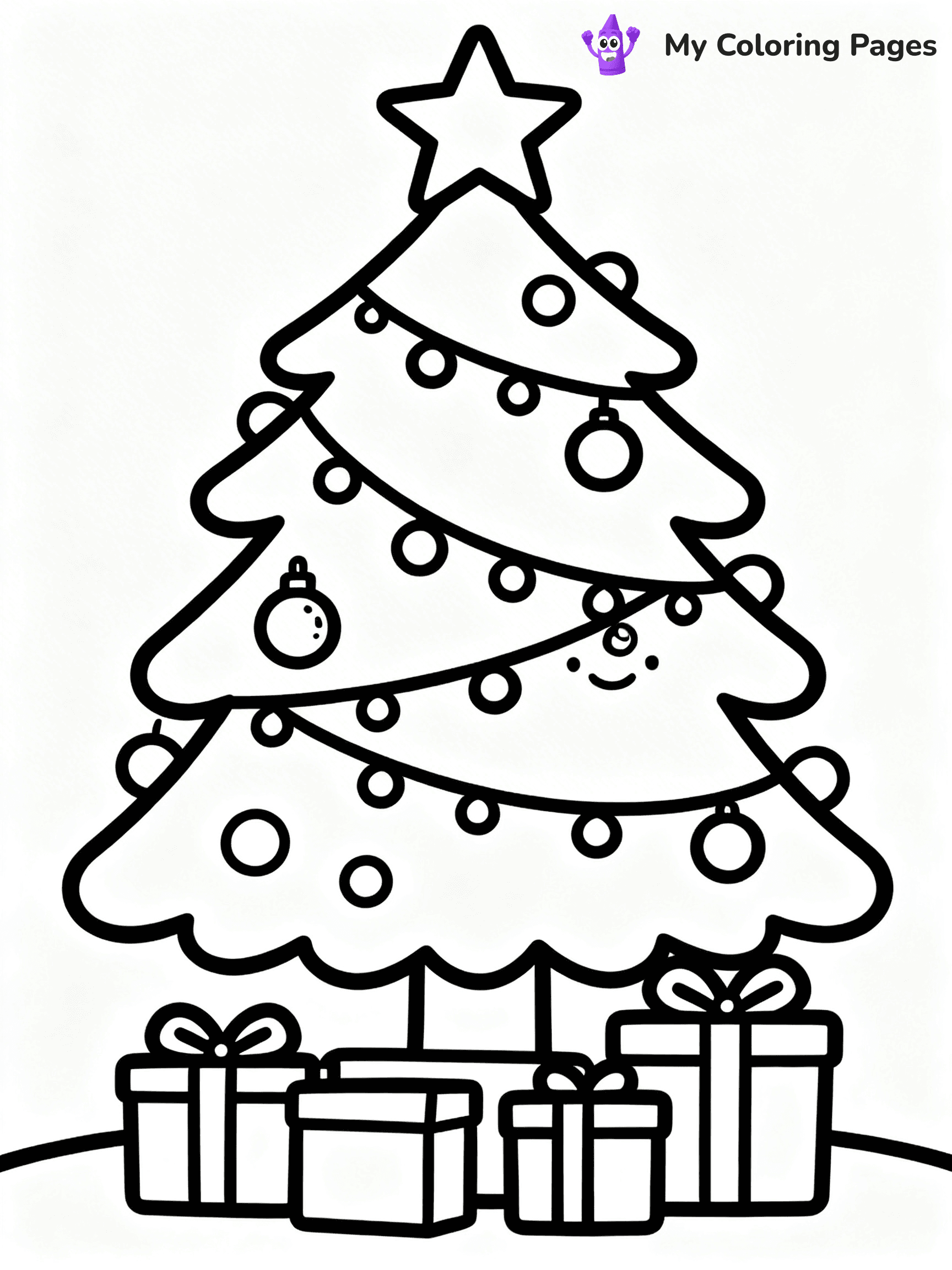 Christmas Countdown Coloring Pages - 6