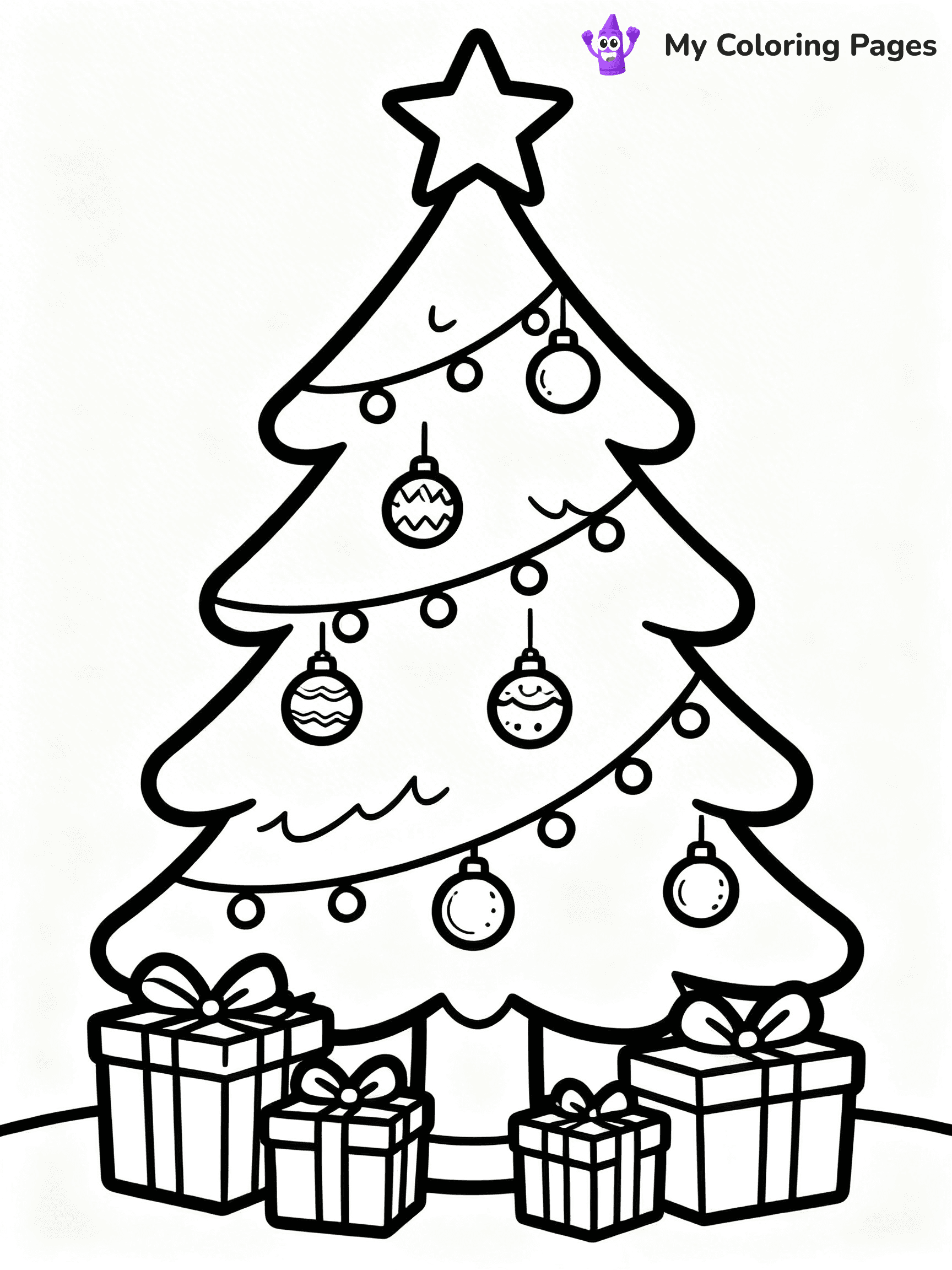 Christmas Countdown Coloring Pages - 5
