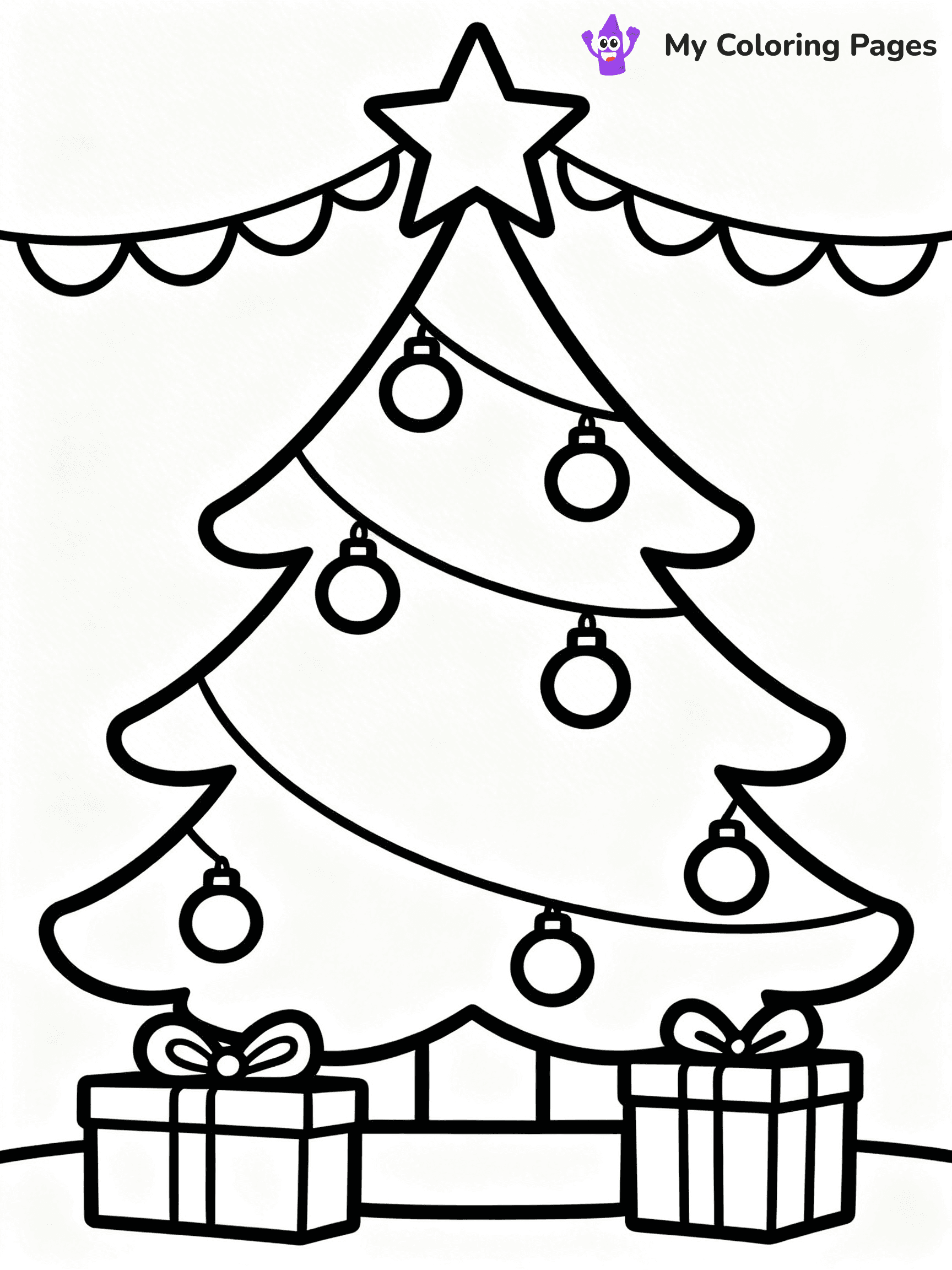 Christmas Countdown Coloring Pages - 3