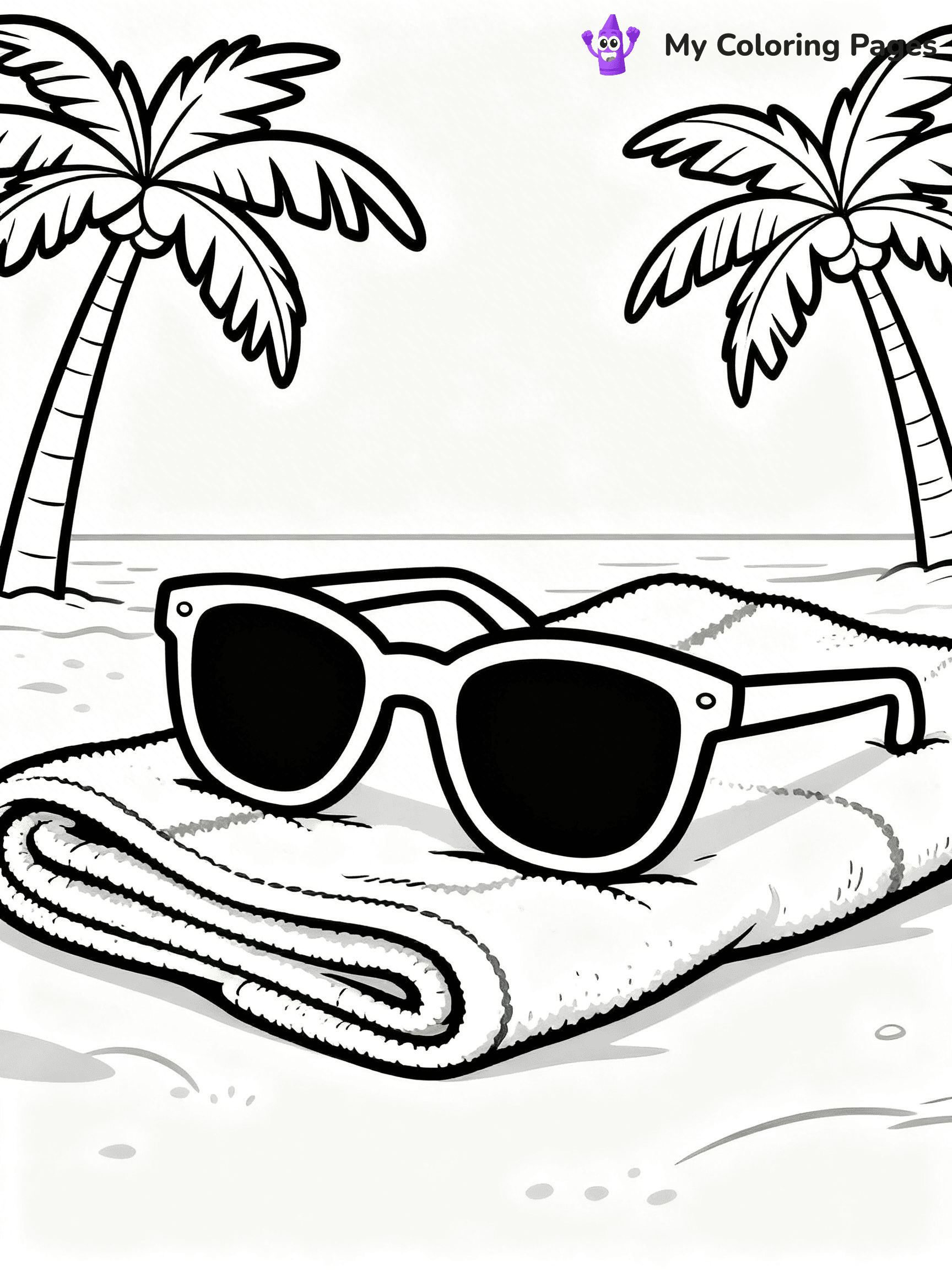 Glasses Coloring Pages - 48