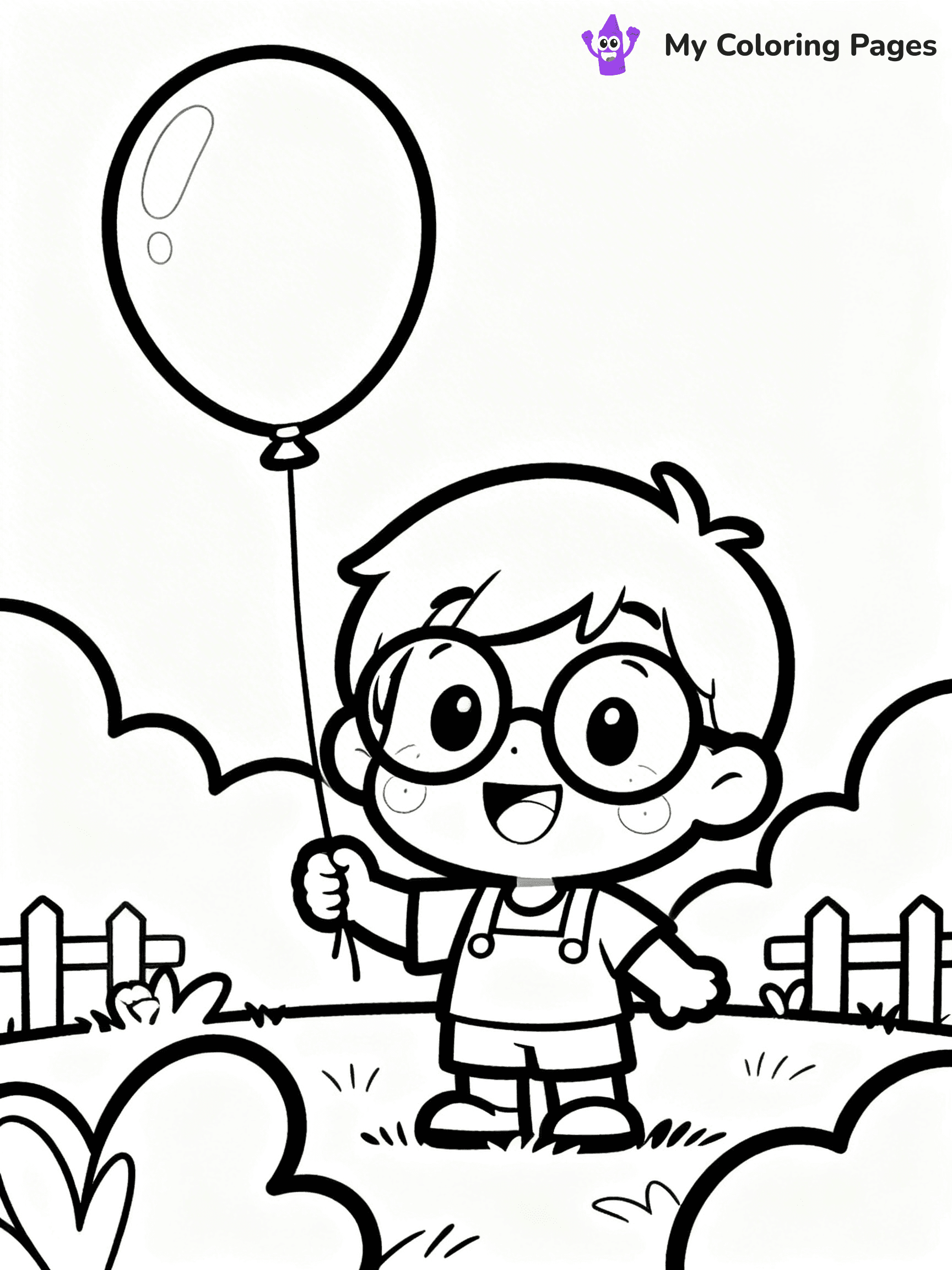 Glasses Coloring Pages - 16
