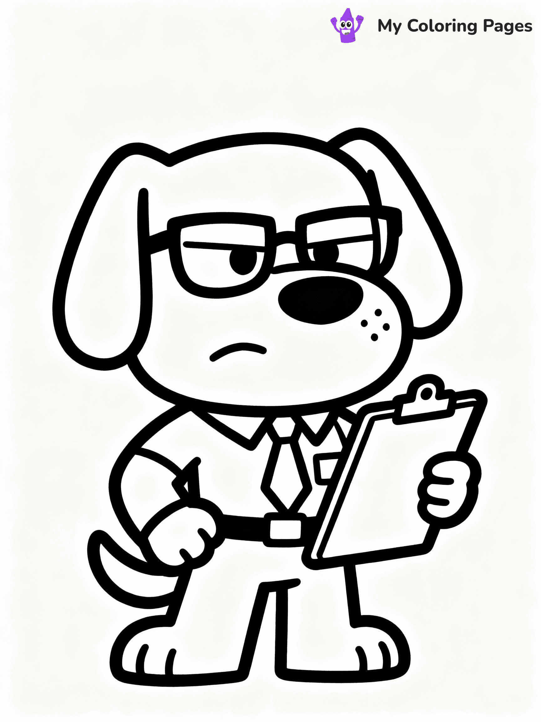 Dogman Coloring Pages - 26