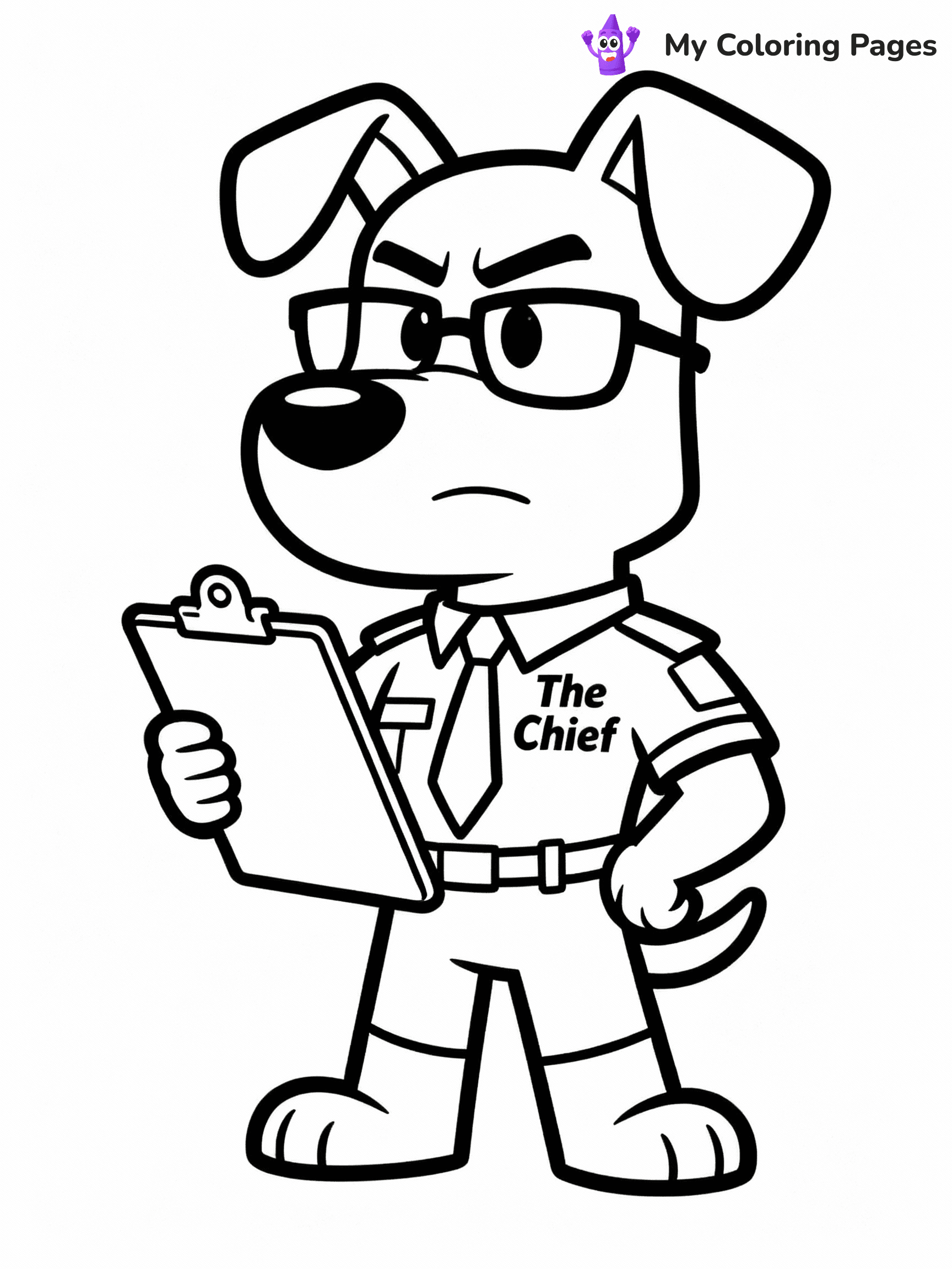 Dogman Coloring Pages - 24
