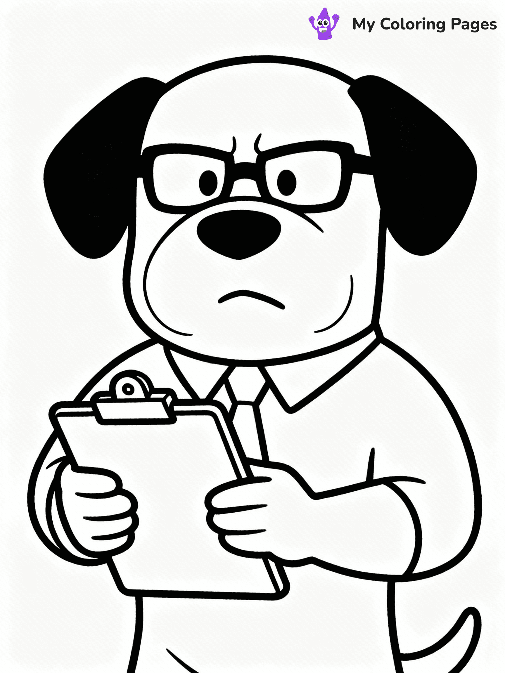 Dogman Coloring Pages - 21