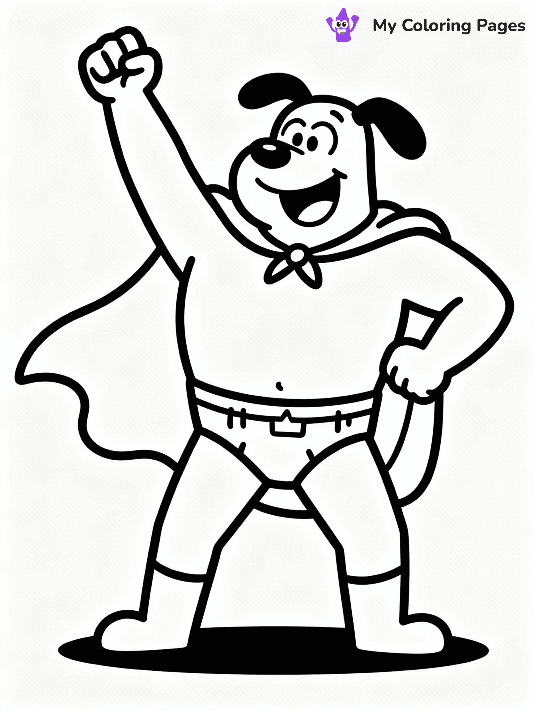 Dogman Coloring Pages - 19