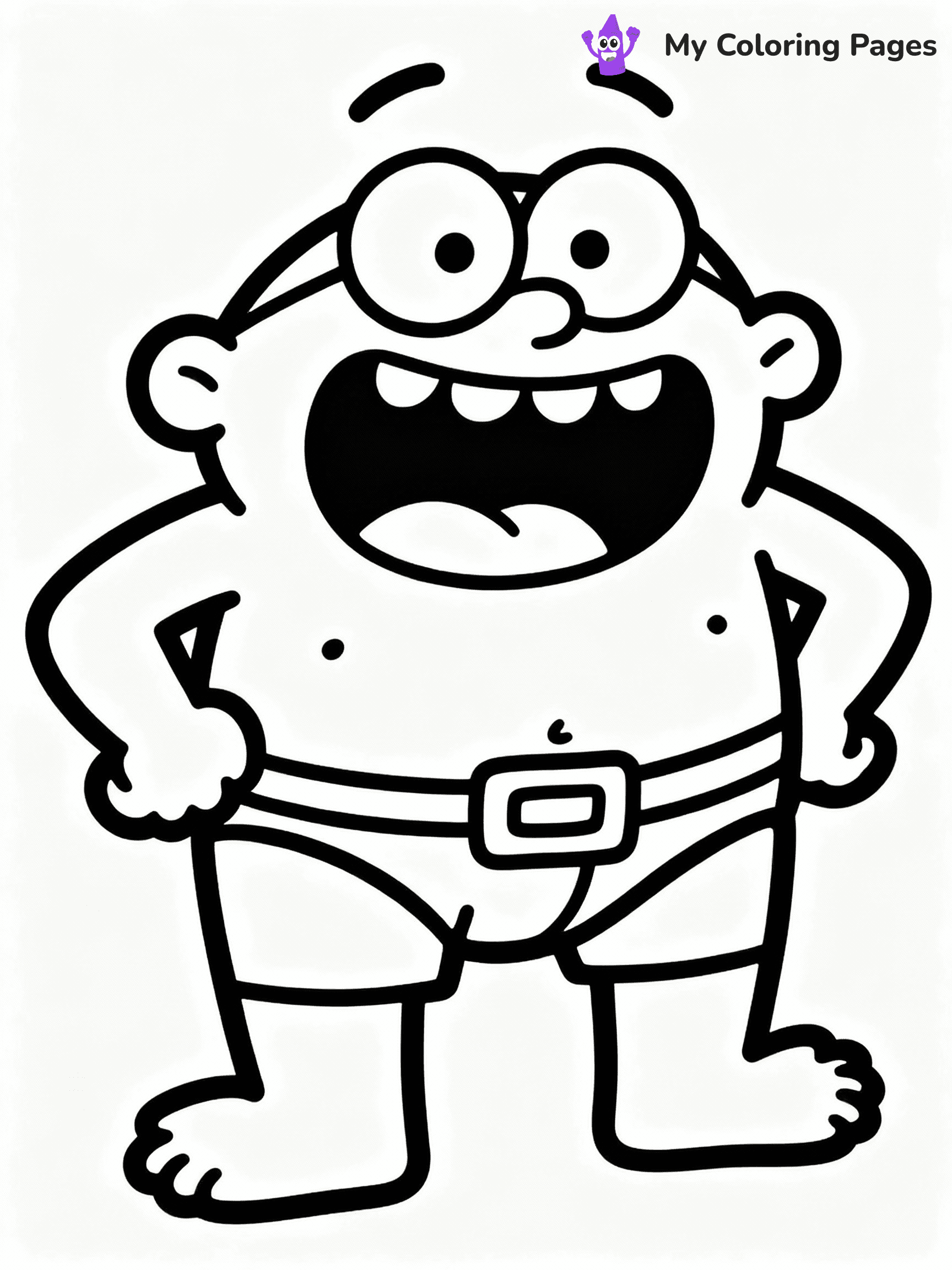 Dogman Coloring Pages - 18