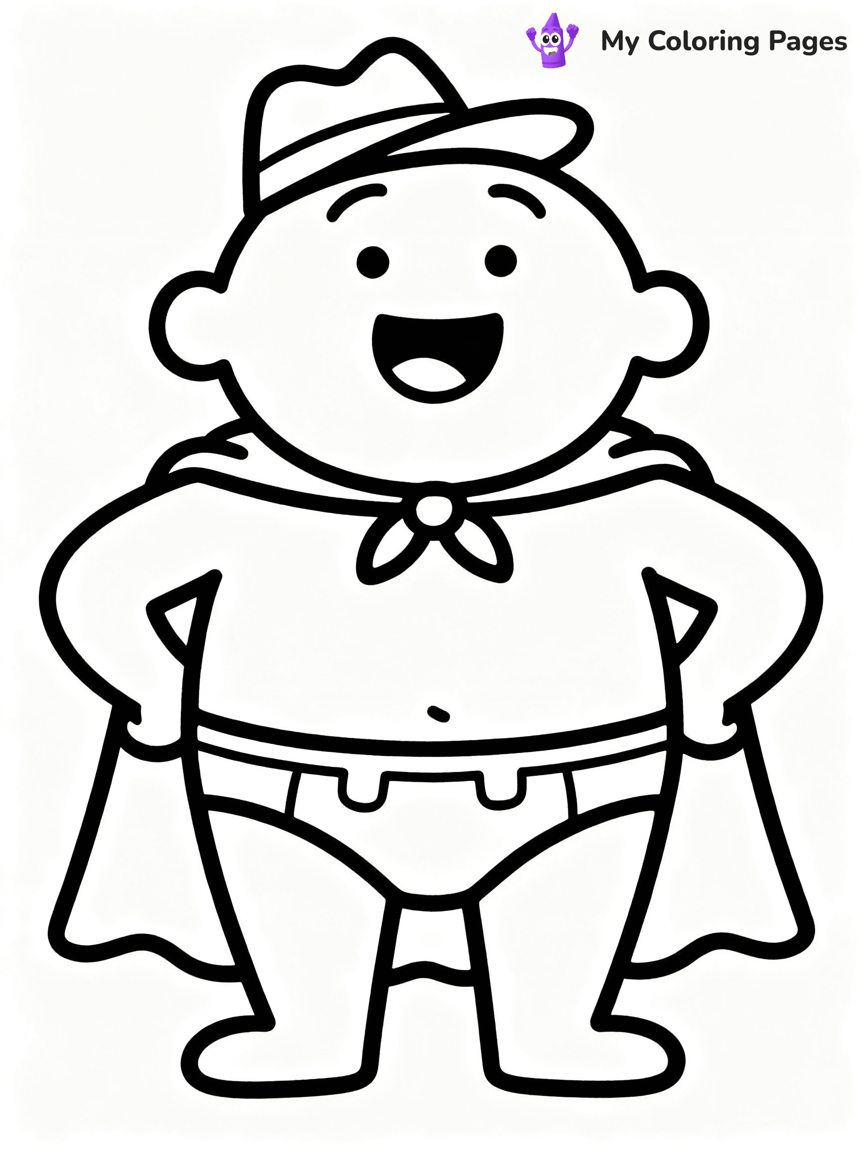 Dogman Coloring Pages - 12