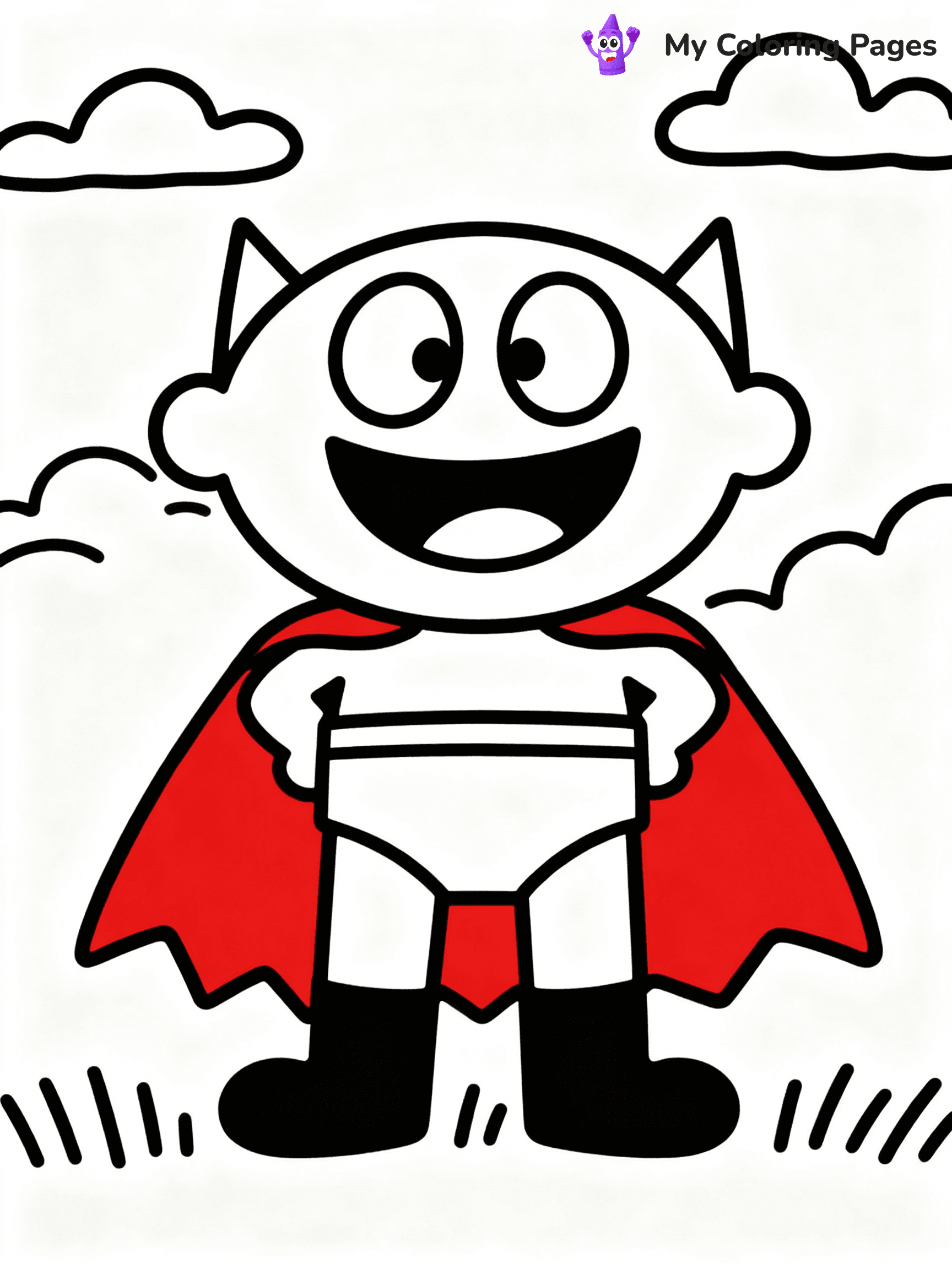 Dogman Coloring Pages - 7