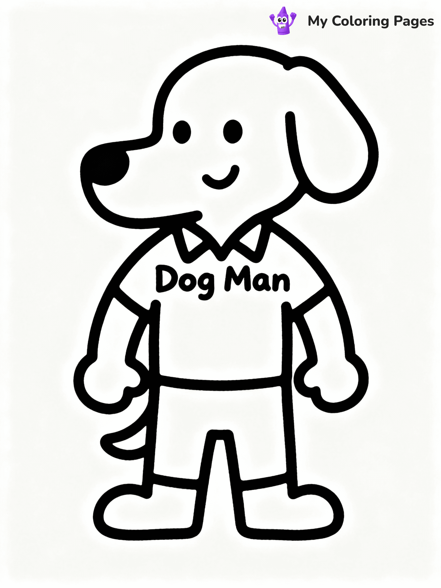 Dogman Coloring Pages - 3