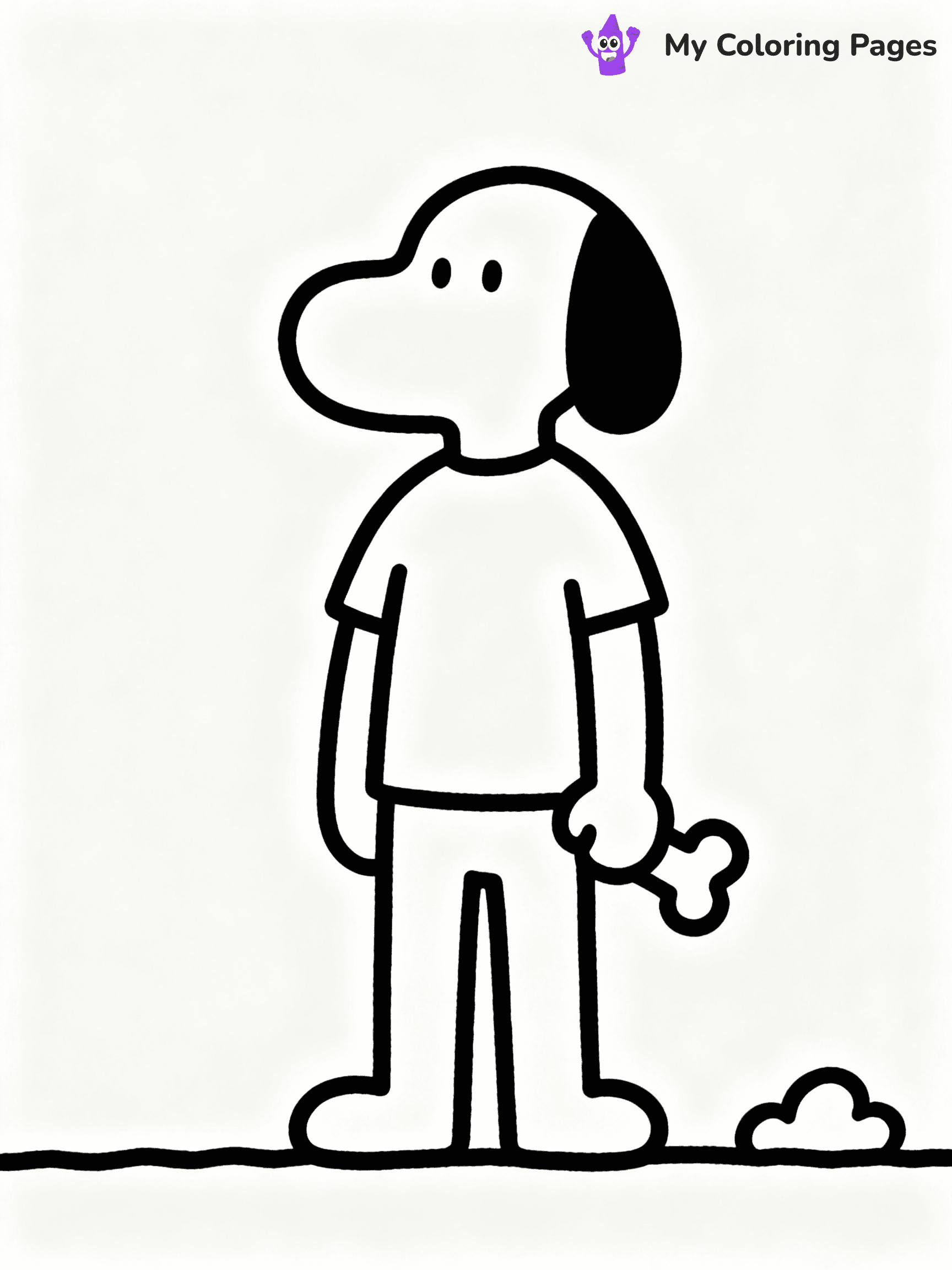 Dogman Coloring Pages - 2