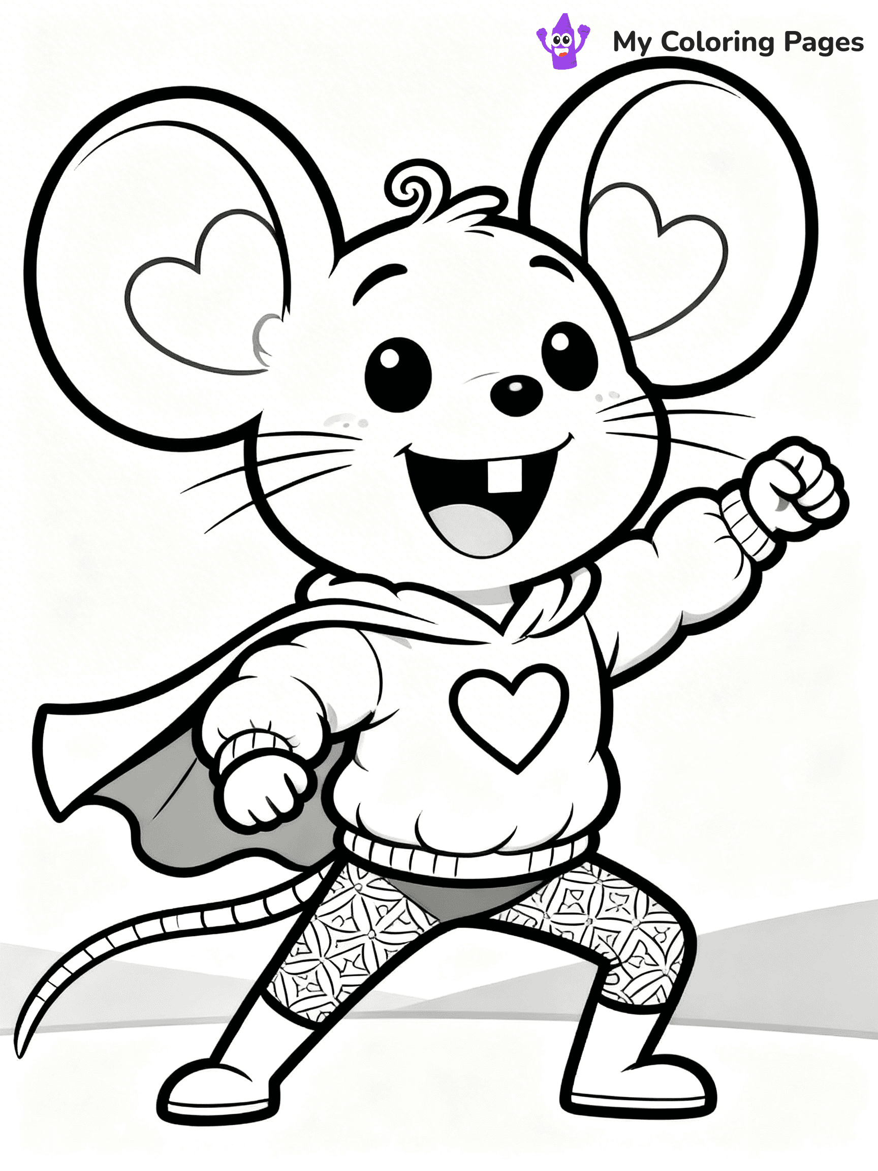 Chip And Potato Coloring Pages - 27