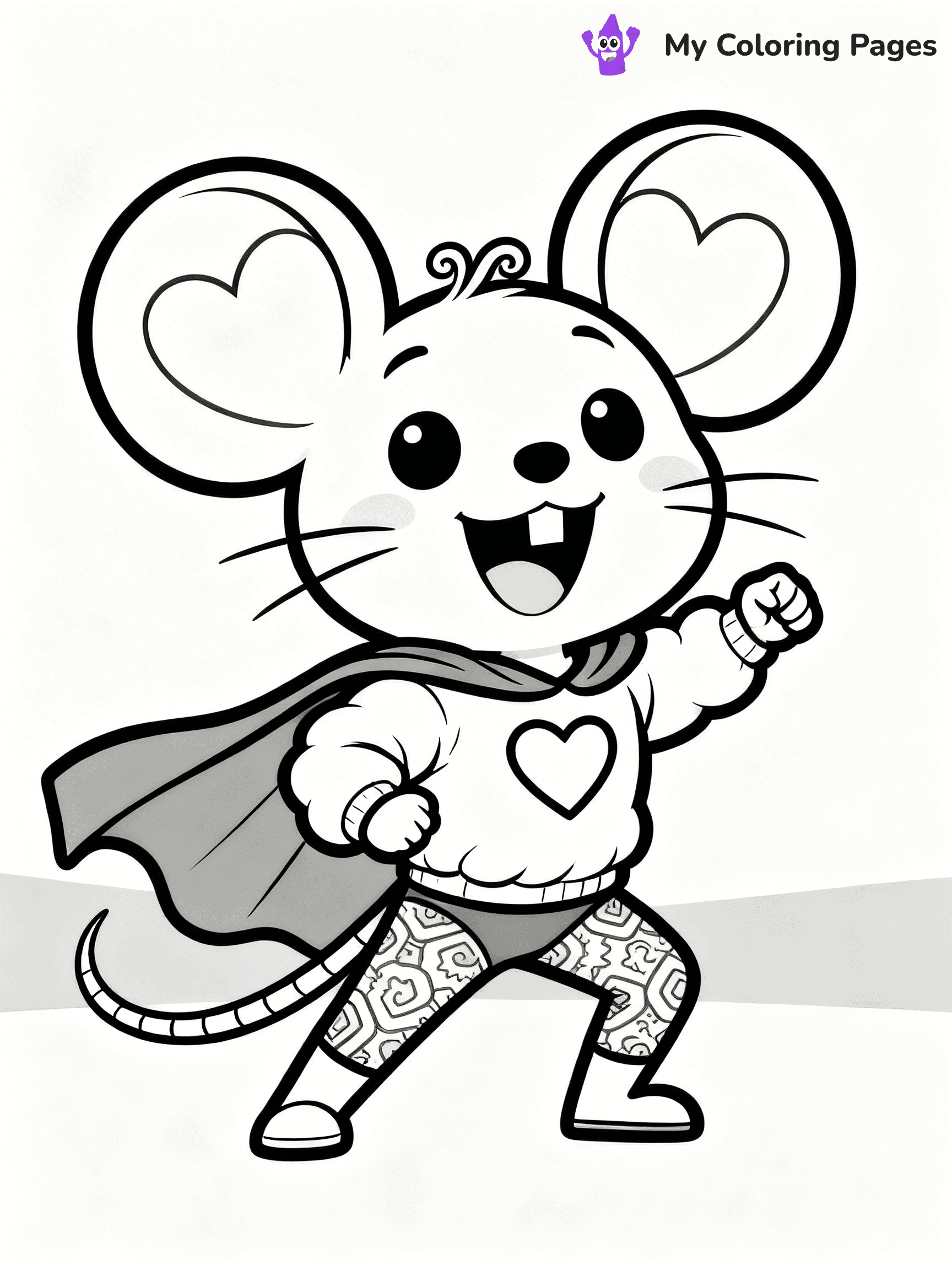 Chip And Potato Coloring Pages - 22
