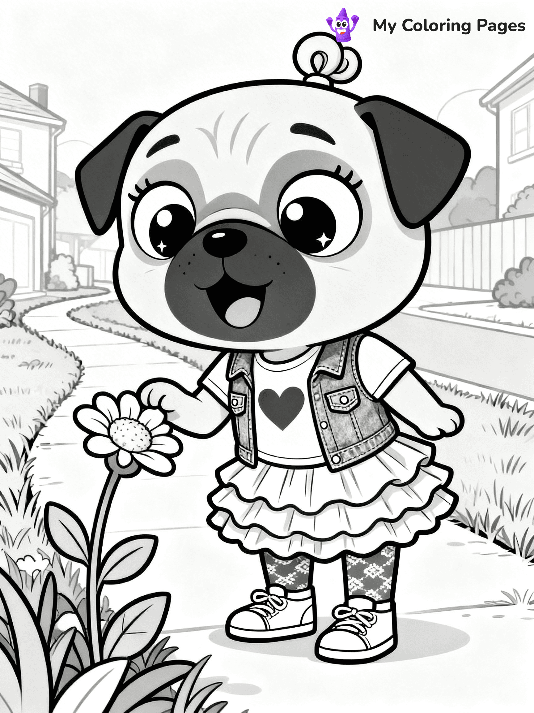 Chip And Potato Coloring Pages - 20