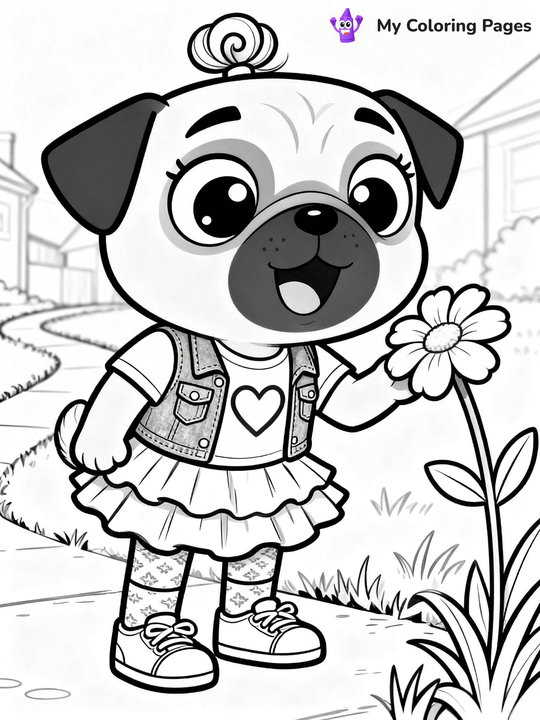 Chip And Potato Coloring Pages - 16