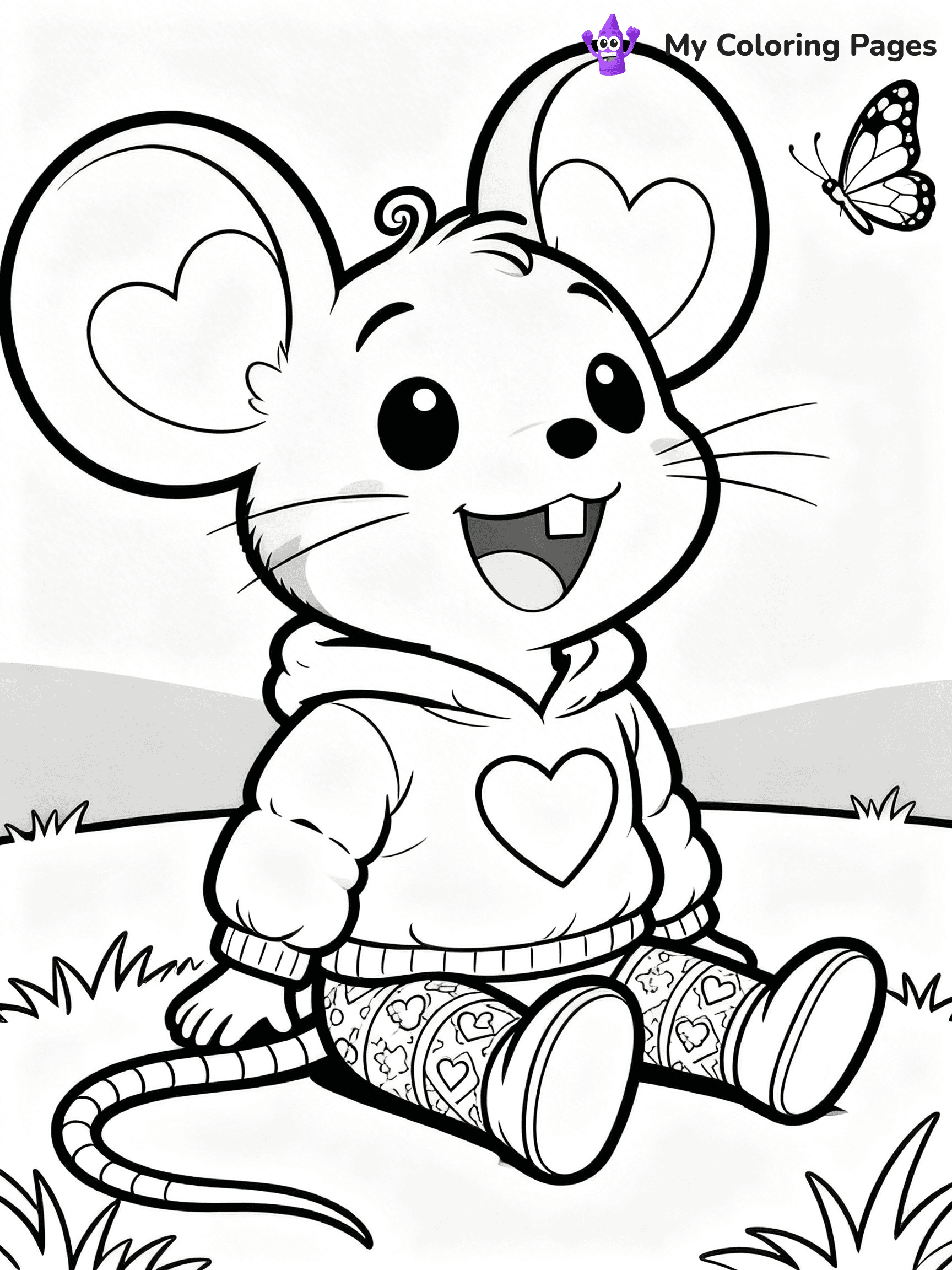 Chip And Potato Coloring Pages - 5