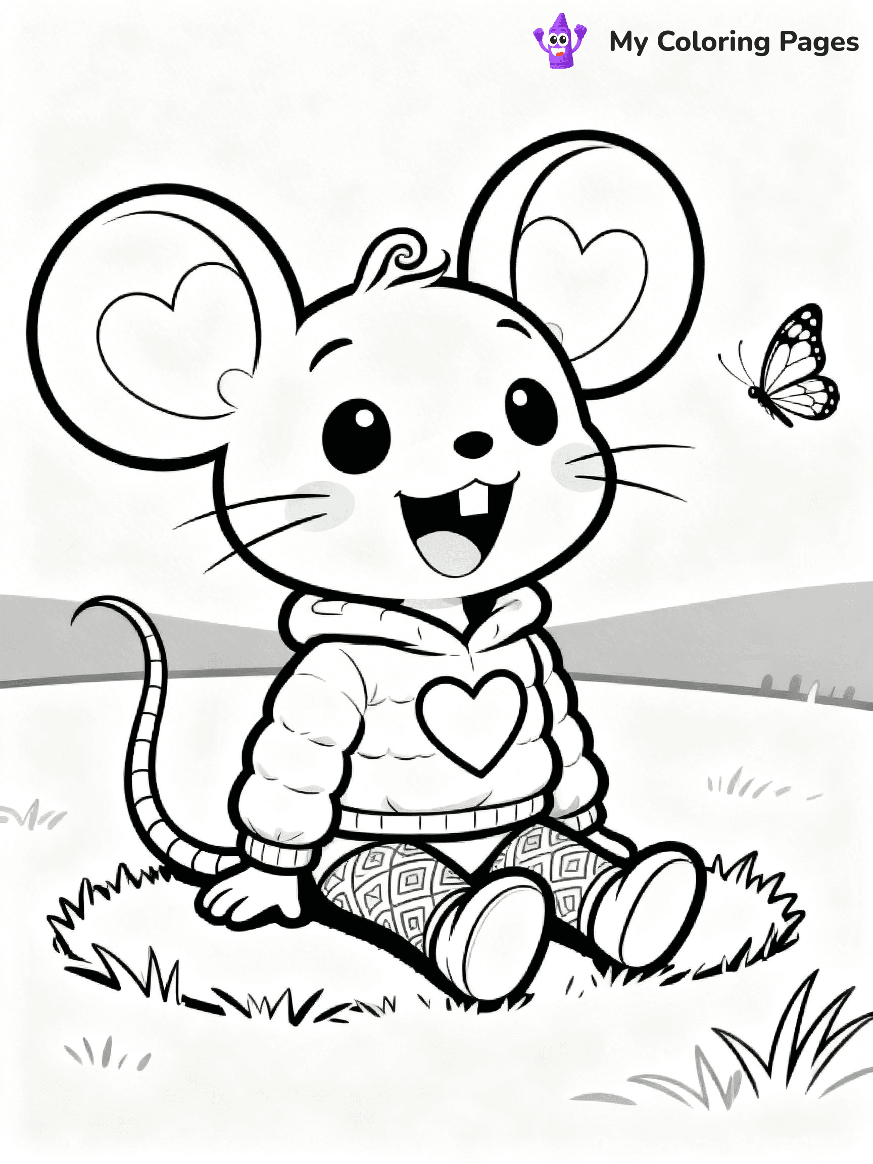 Chip And Potato Coloring Pages - 4