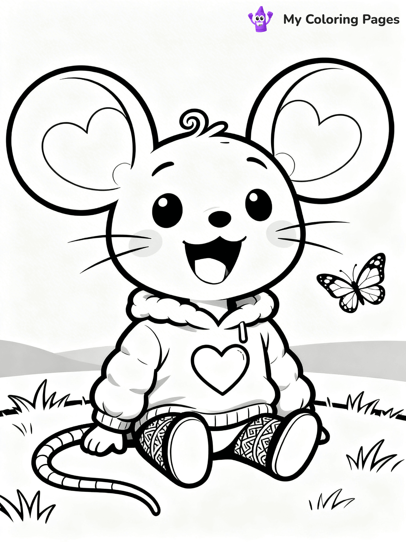Chip And Potato Coloring Pages - 3