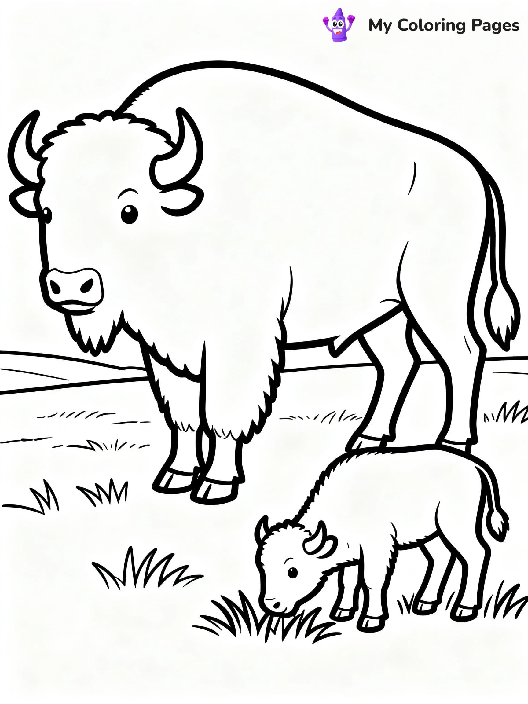 Bison Coloring Pages - 21