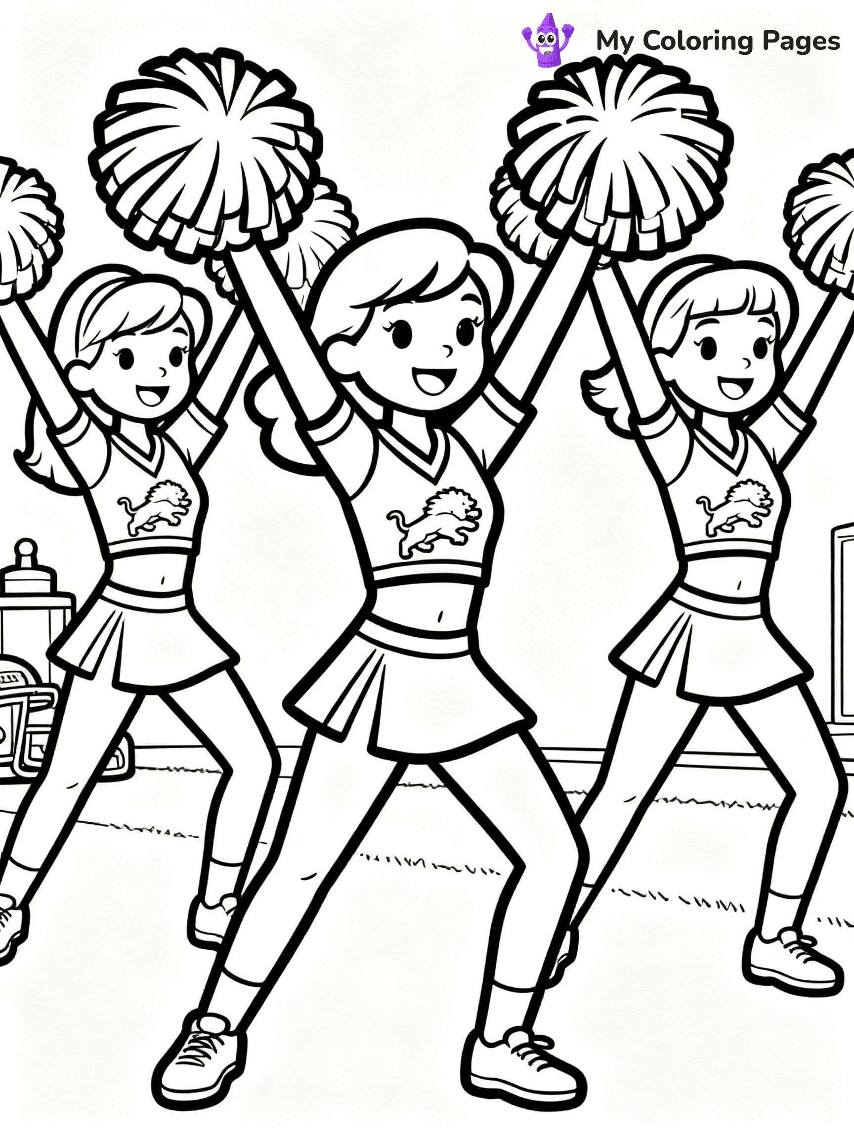 Detroit Lions Coloring Pages - 23