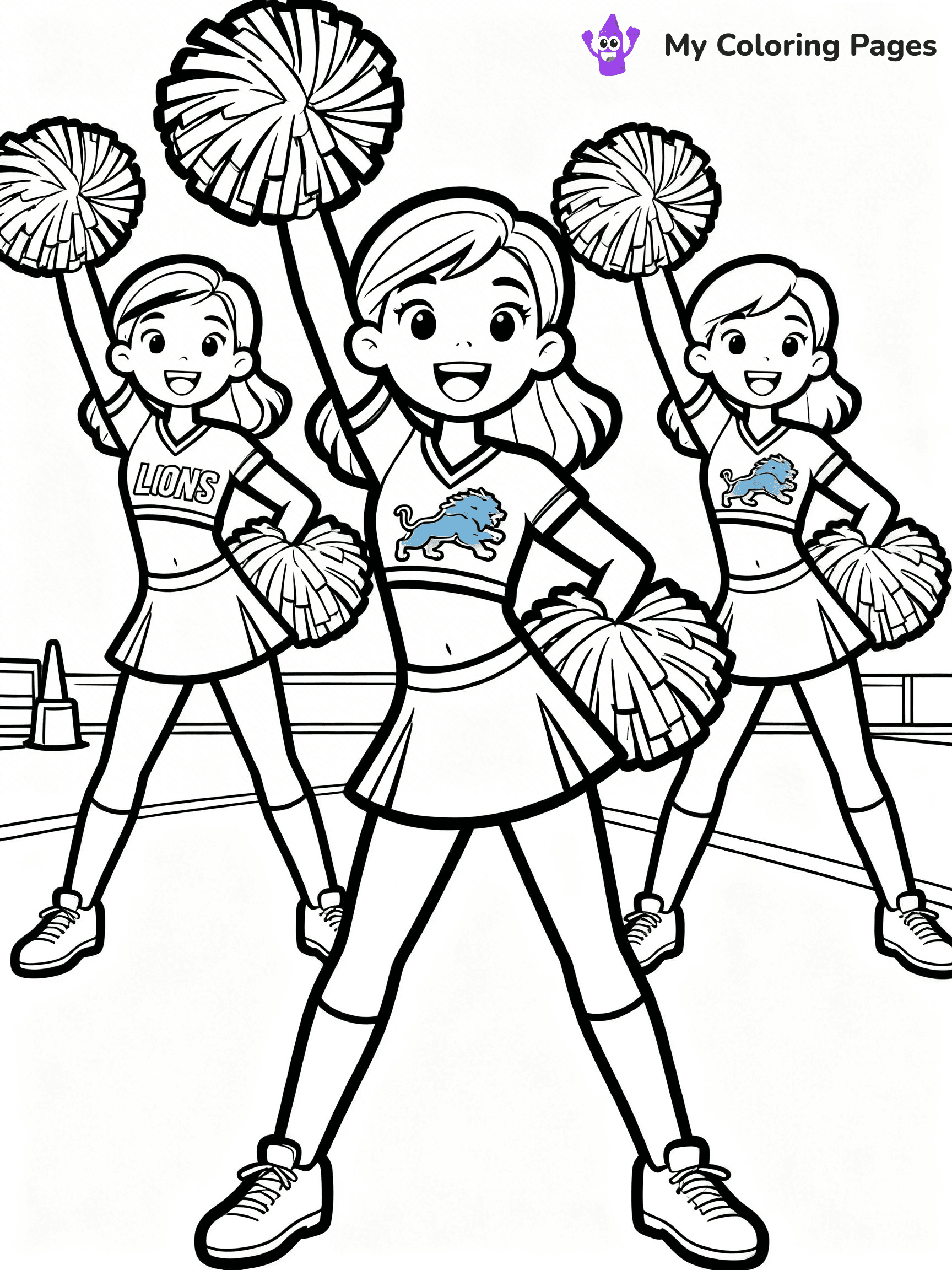 Detroit Lions Coloring Pages - 20