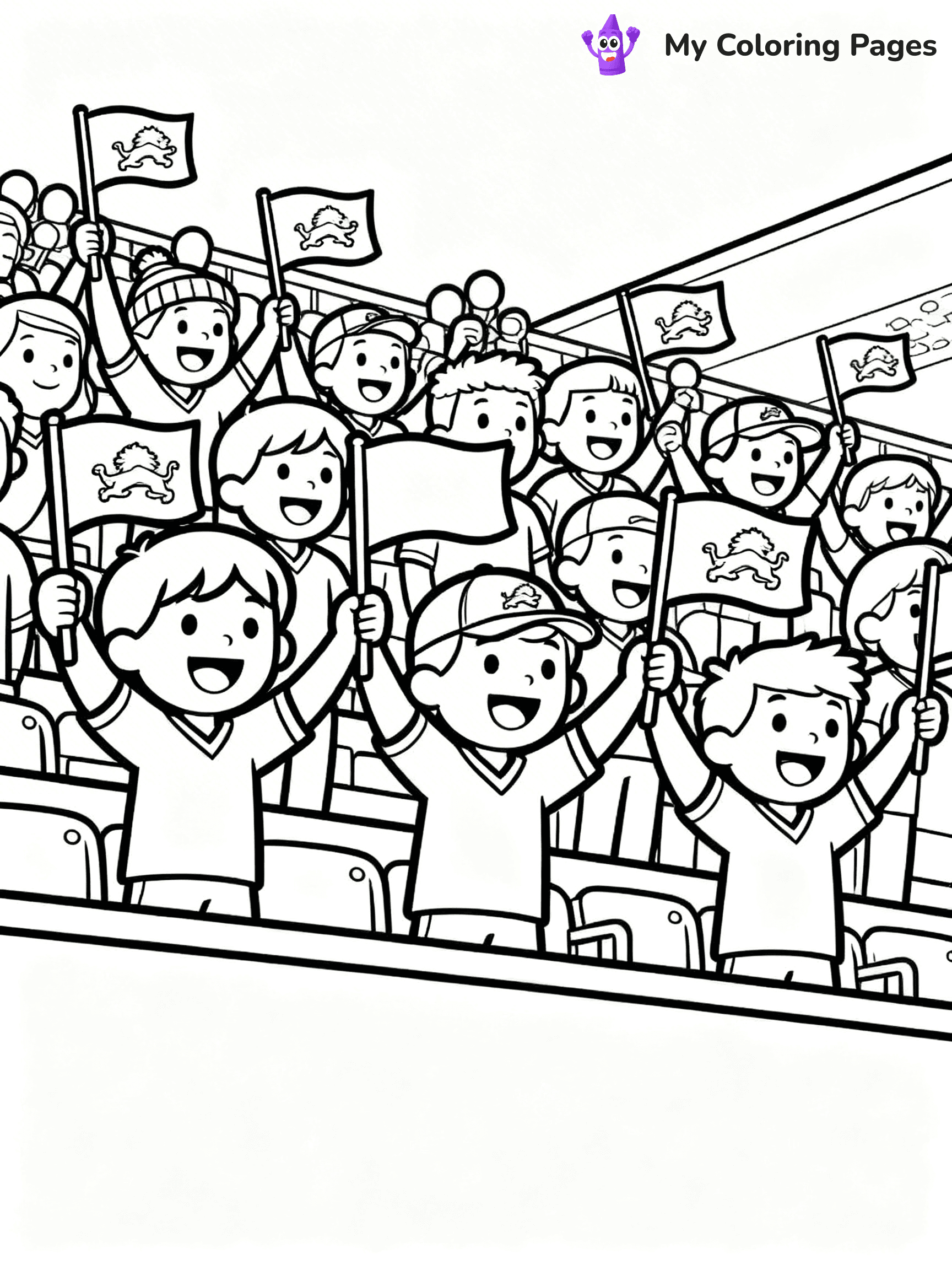 Detroit Lions Coloring Pages - 5